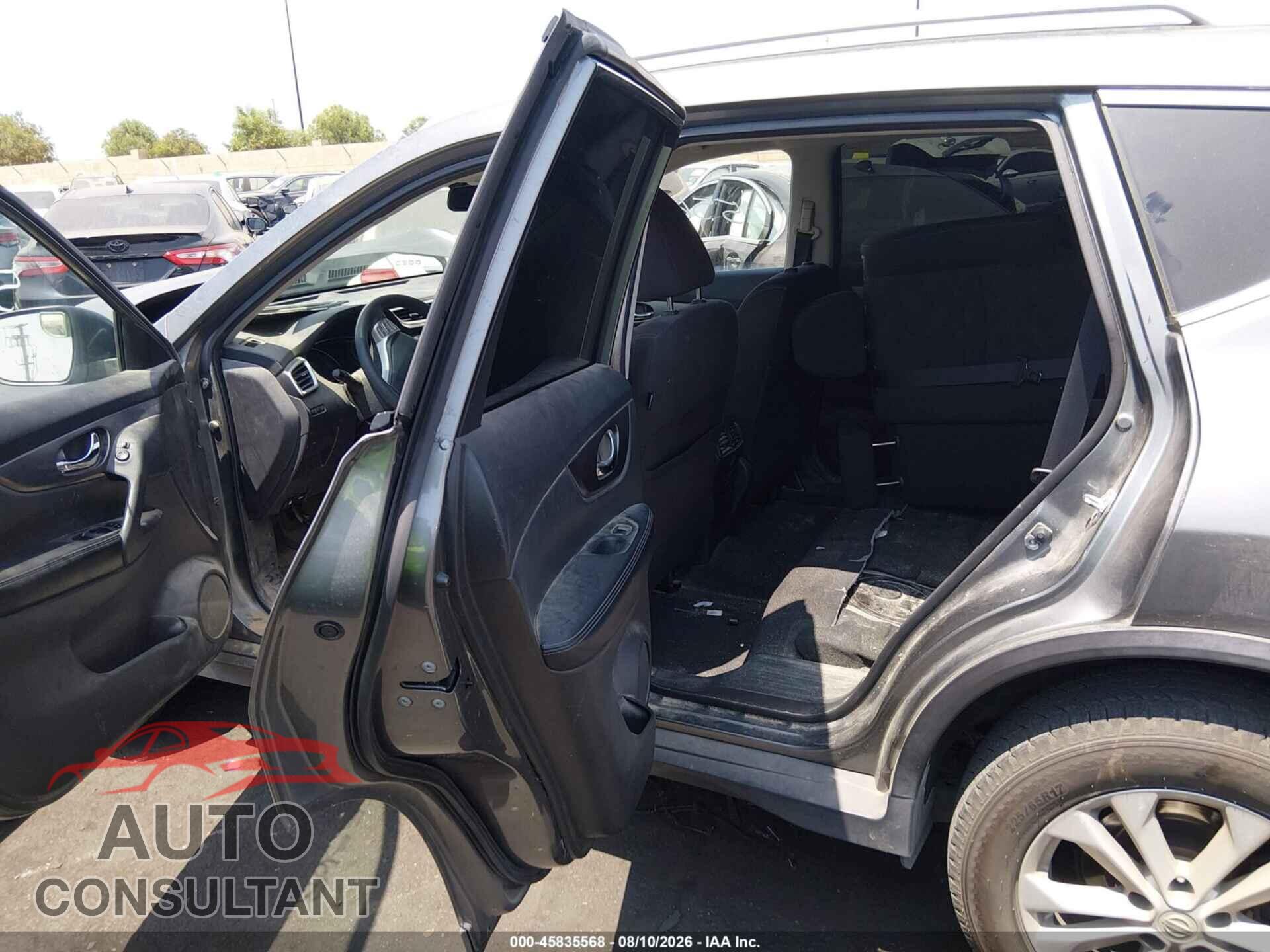 NISSAN ROGUE 2015 - KNMAT2MT8FP531264