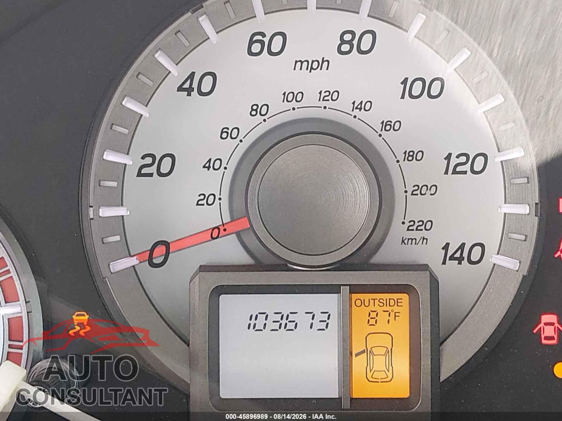 HONDA PILOT 2012 - 5FNYF3H59CB022815