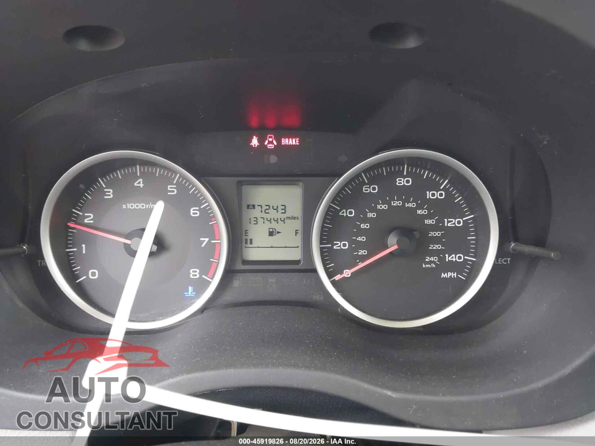 SUBARU FORESTER 2018 - JF2SJAEC5JG521207