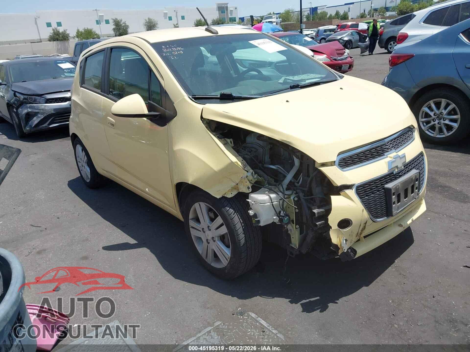 CHEVROLET SPARK 2014 - KL8CD6S90EC444638