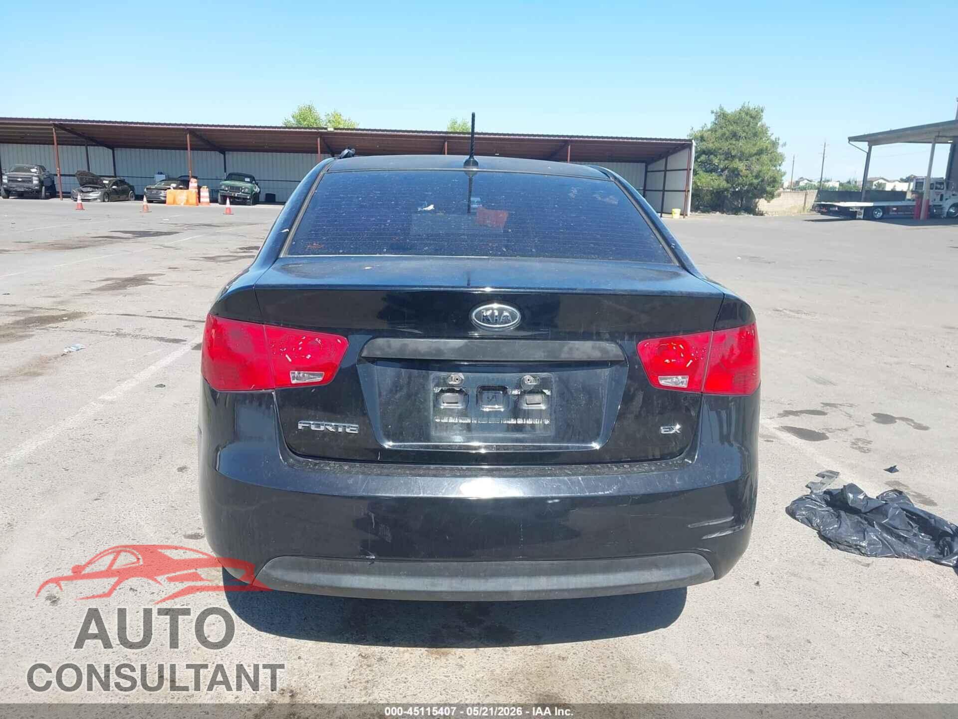 KIA FORTE 2012 - KNAFU4A25C5612785
