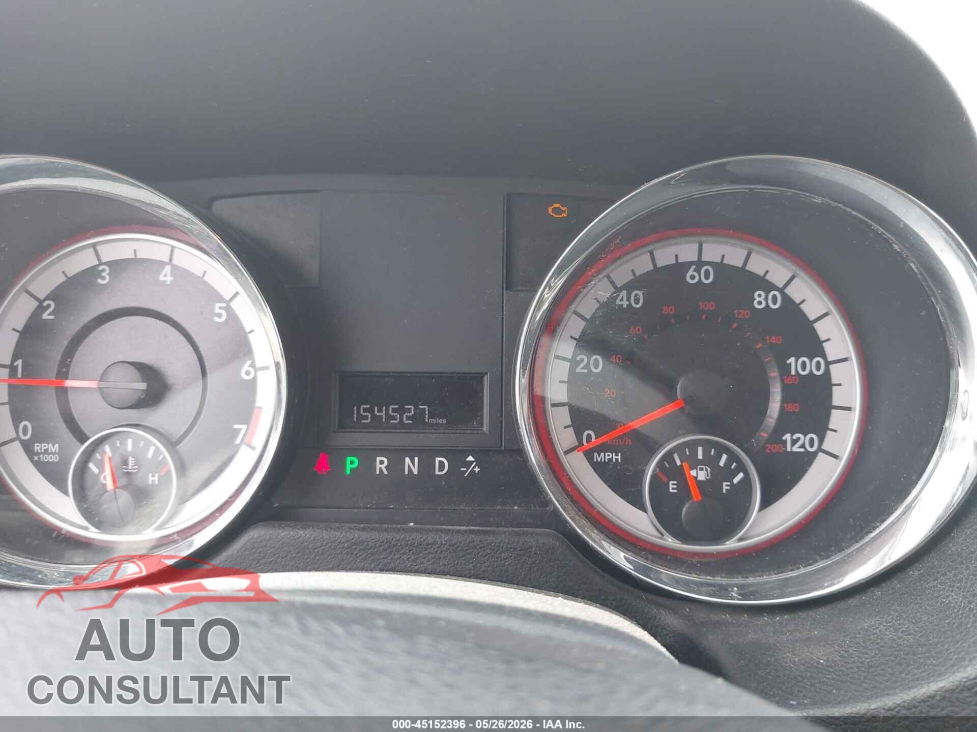 DODGE GRAND CARAVAN 2011 - 2D4RN3DG0BR772026