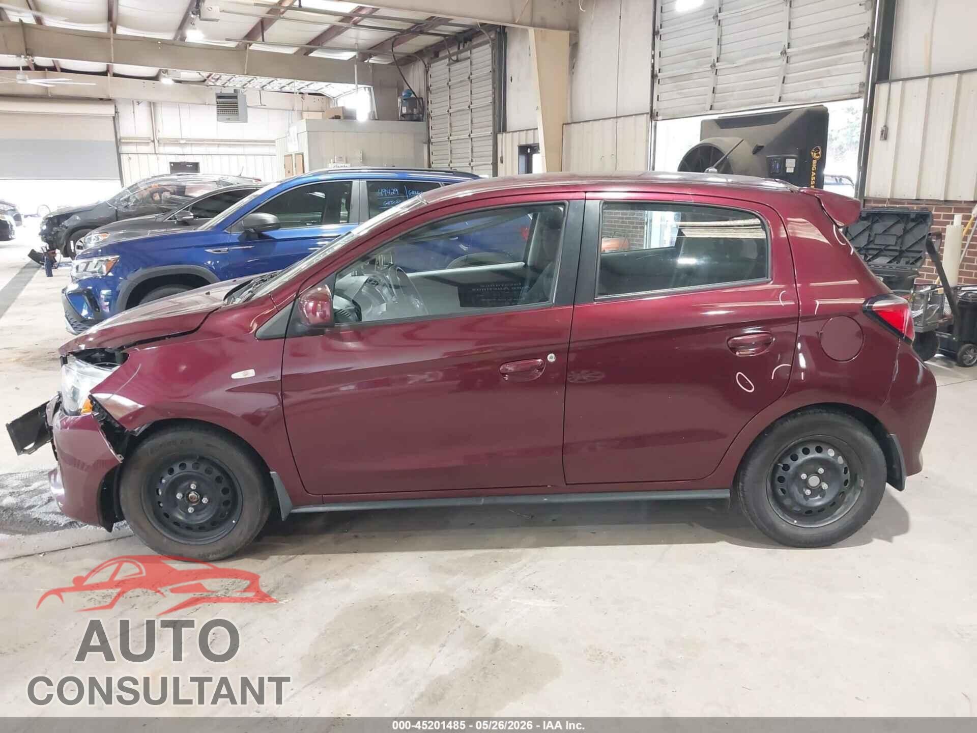 MITSUBISHI MIRAGE 2021 - ML32AUHJ0MH011973