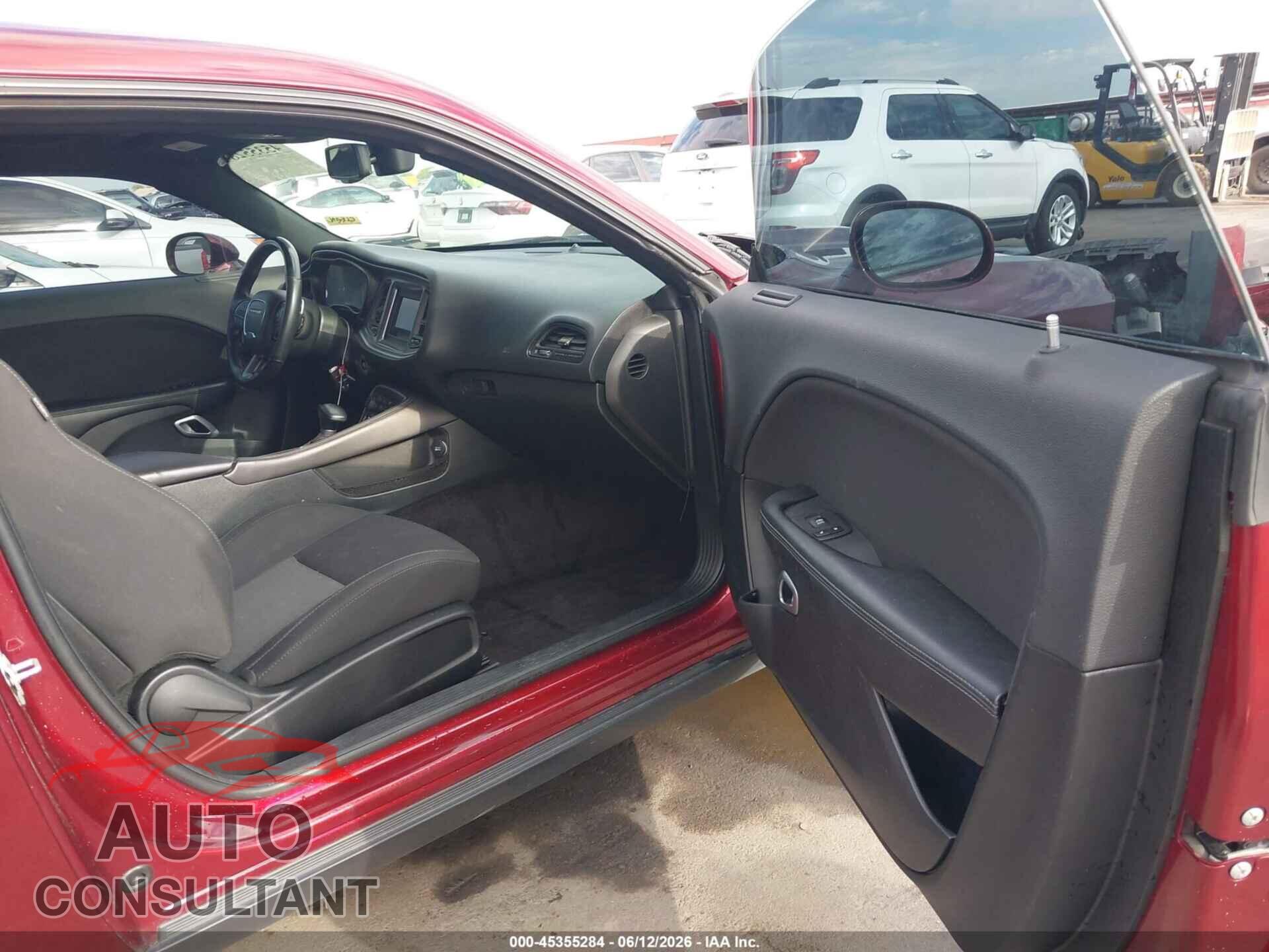 DODGE CHALLENGER 2019 - 2C3CDZJG1KH504335