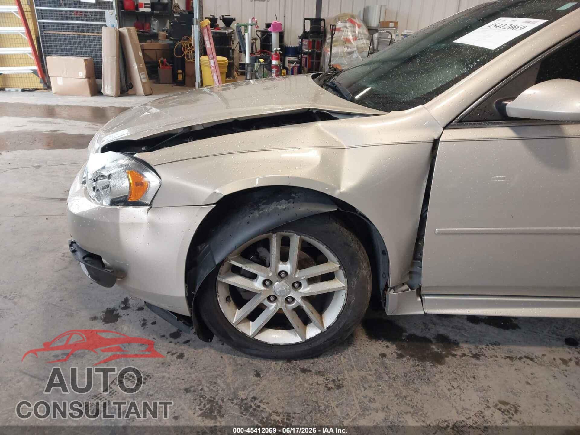 CHEVROLET IMPALA 2012 - 2G1WC5E38C1294069