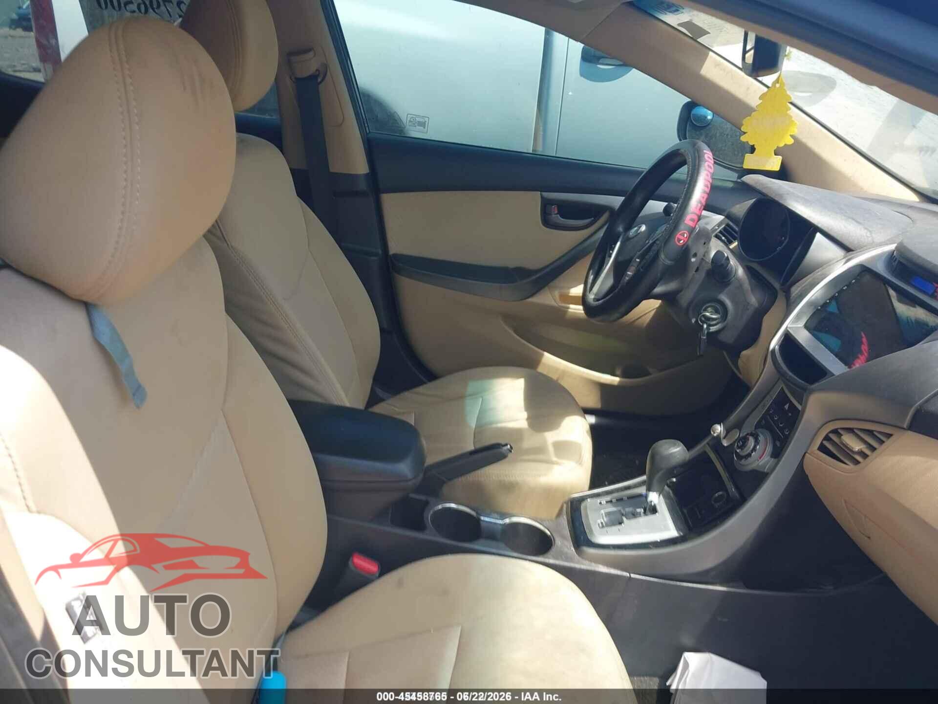 HYUNDAI ELANTRA 2012 - 5NPDH4AE0CH092620