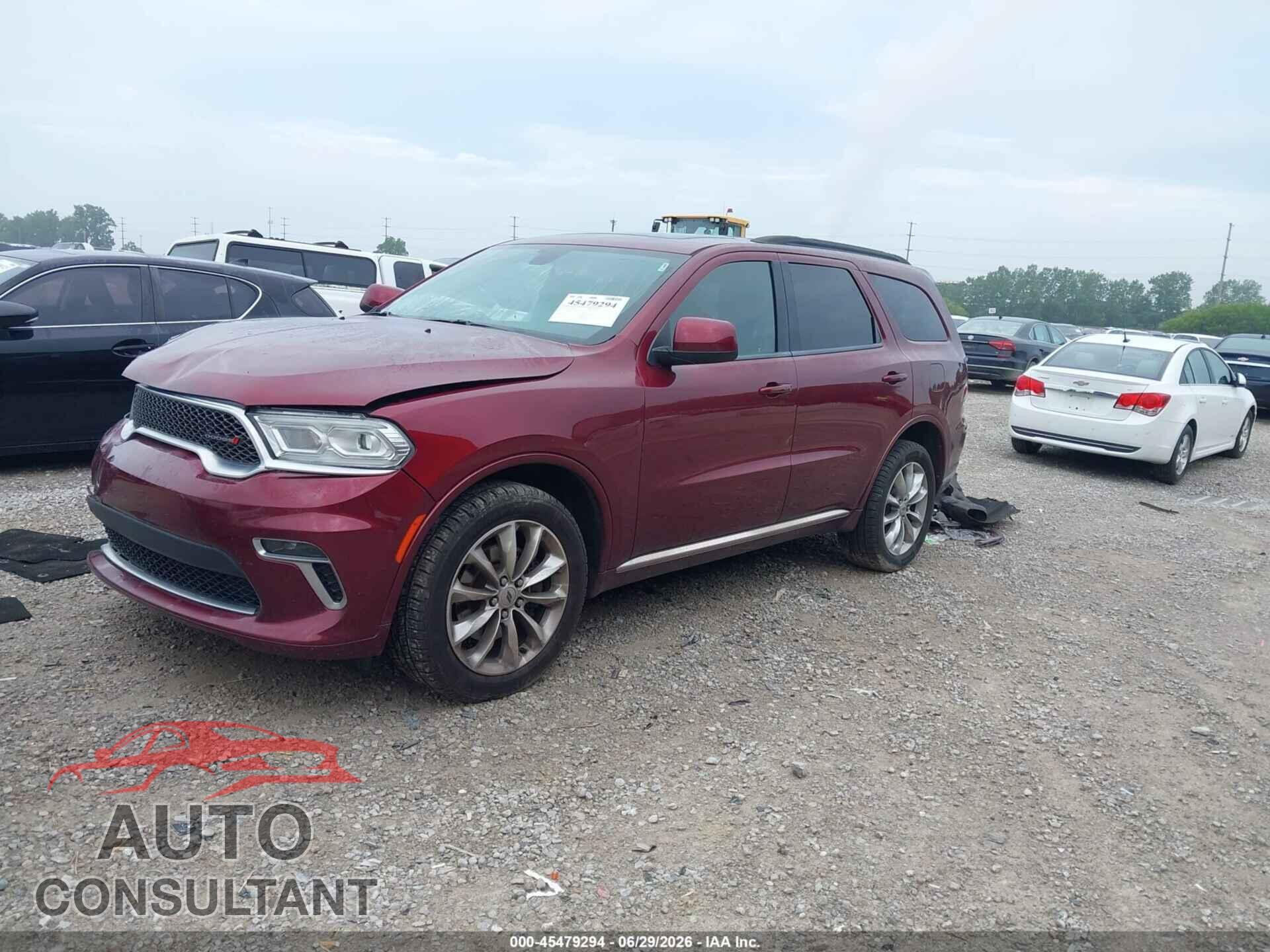 DODGE DURANGO 2022 - 1C4RDJAG3NC108261