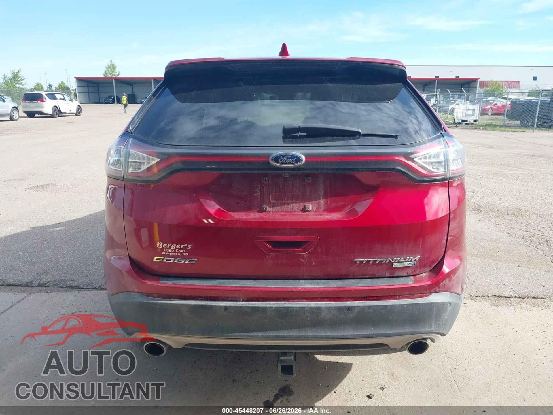 FORD EDGE 2016 - 2FMPK4K93GBB19791