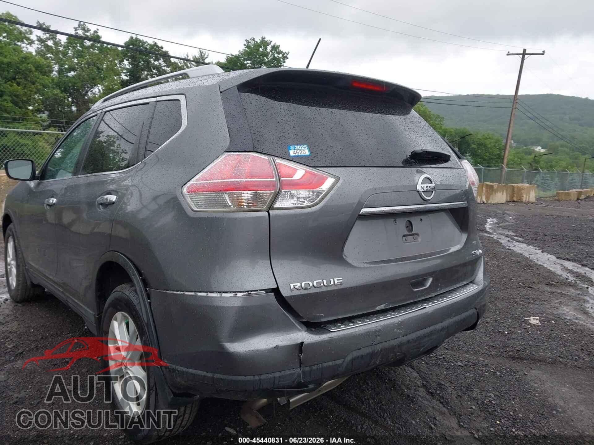 NISSAN ROGUE 2015 - KNMAT2MV9FP581673