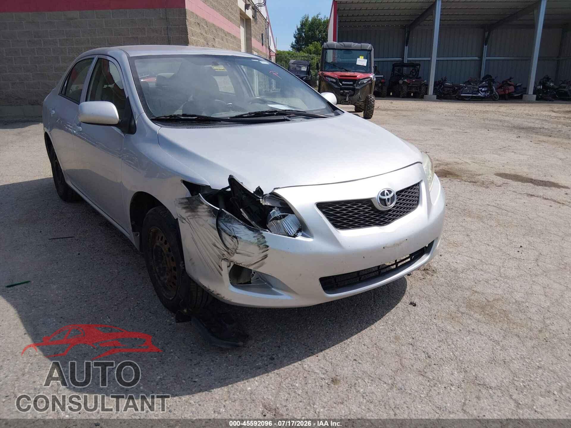 TOYOTA COROLLA 2010 - 2T1BU4EE2AC352884