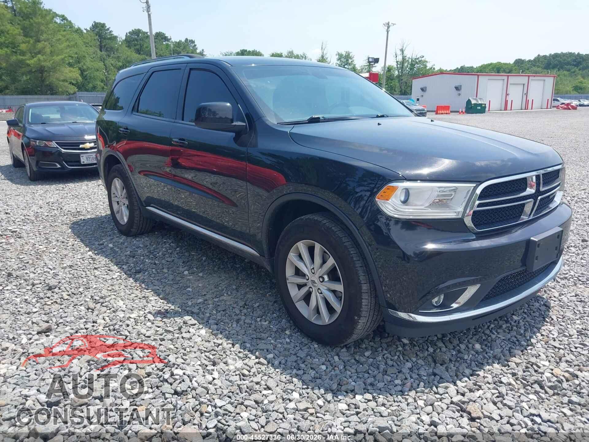 DODGE DURANGO 2019 - 1C4RDJAG8KC744461