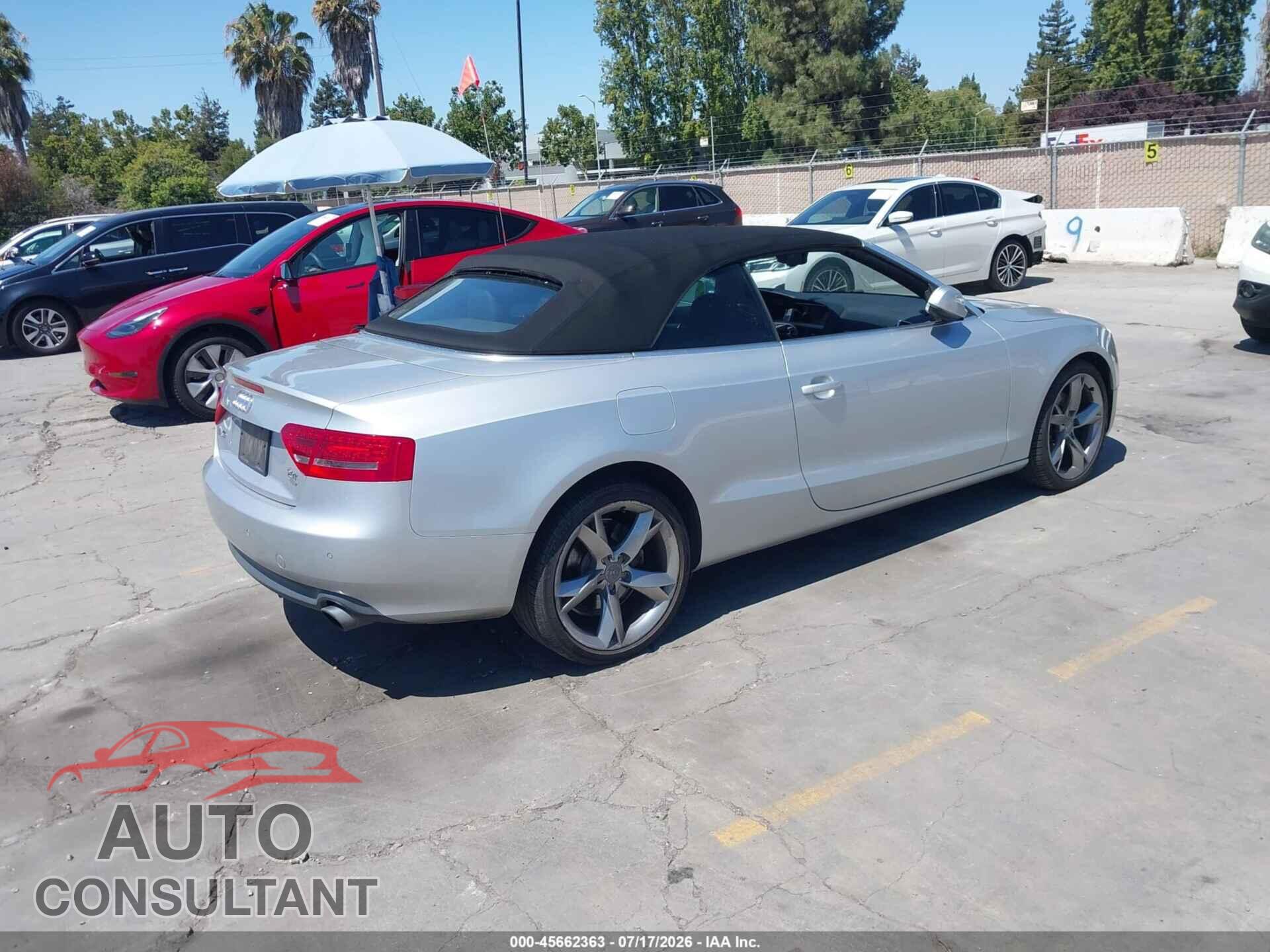 AUDI A5 2012 - WAULFAFH8CN001027