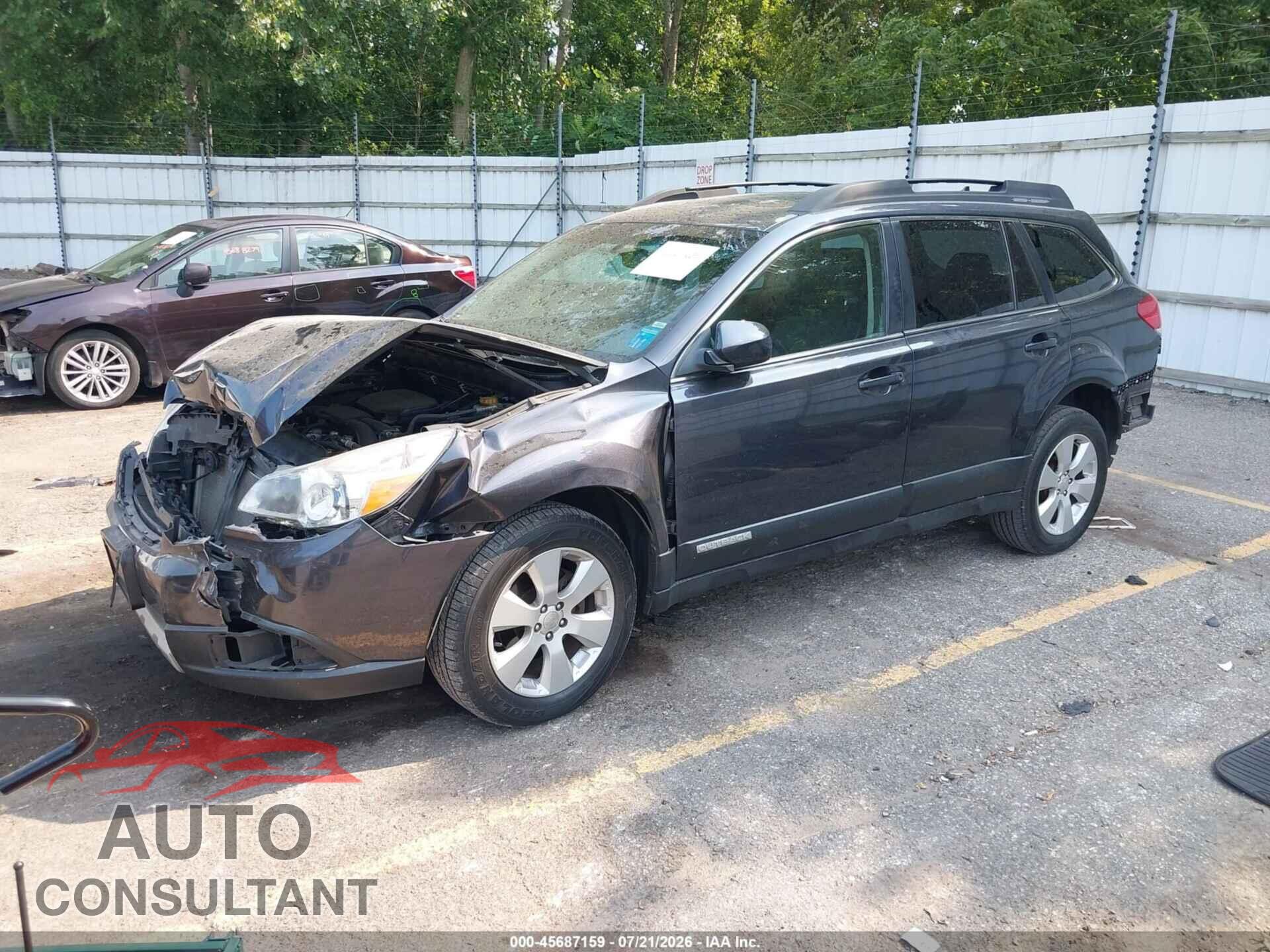 SUBARU OUTBACK 2011 - 4S4BRBKC5B3353302