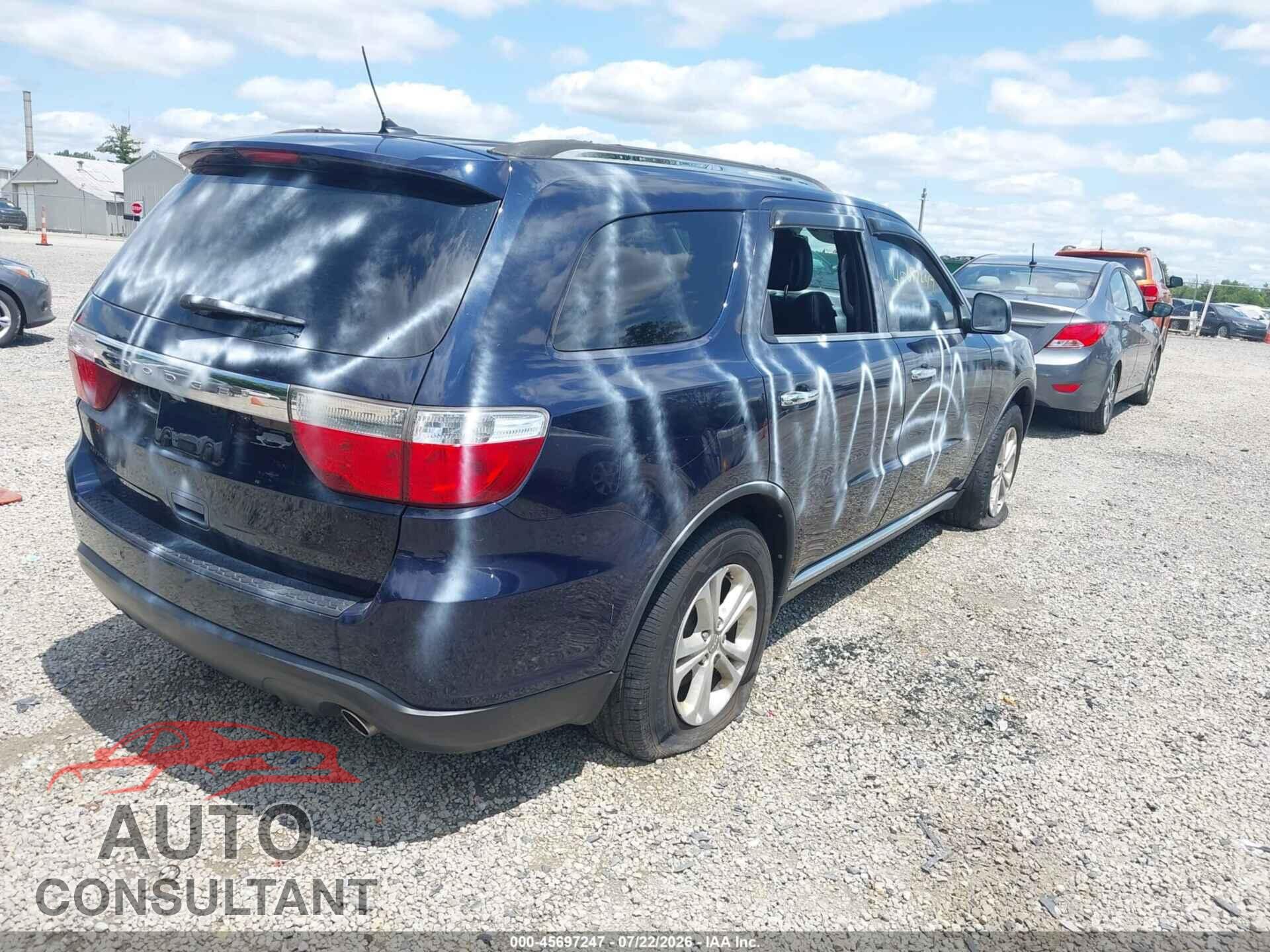 DODGE DURANGO 2013 - 1C4RDJDGXDC616558
