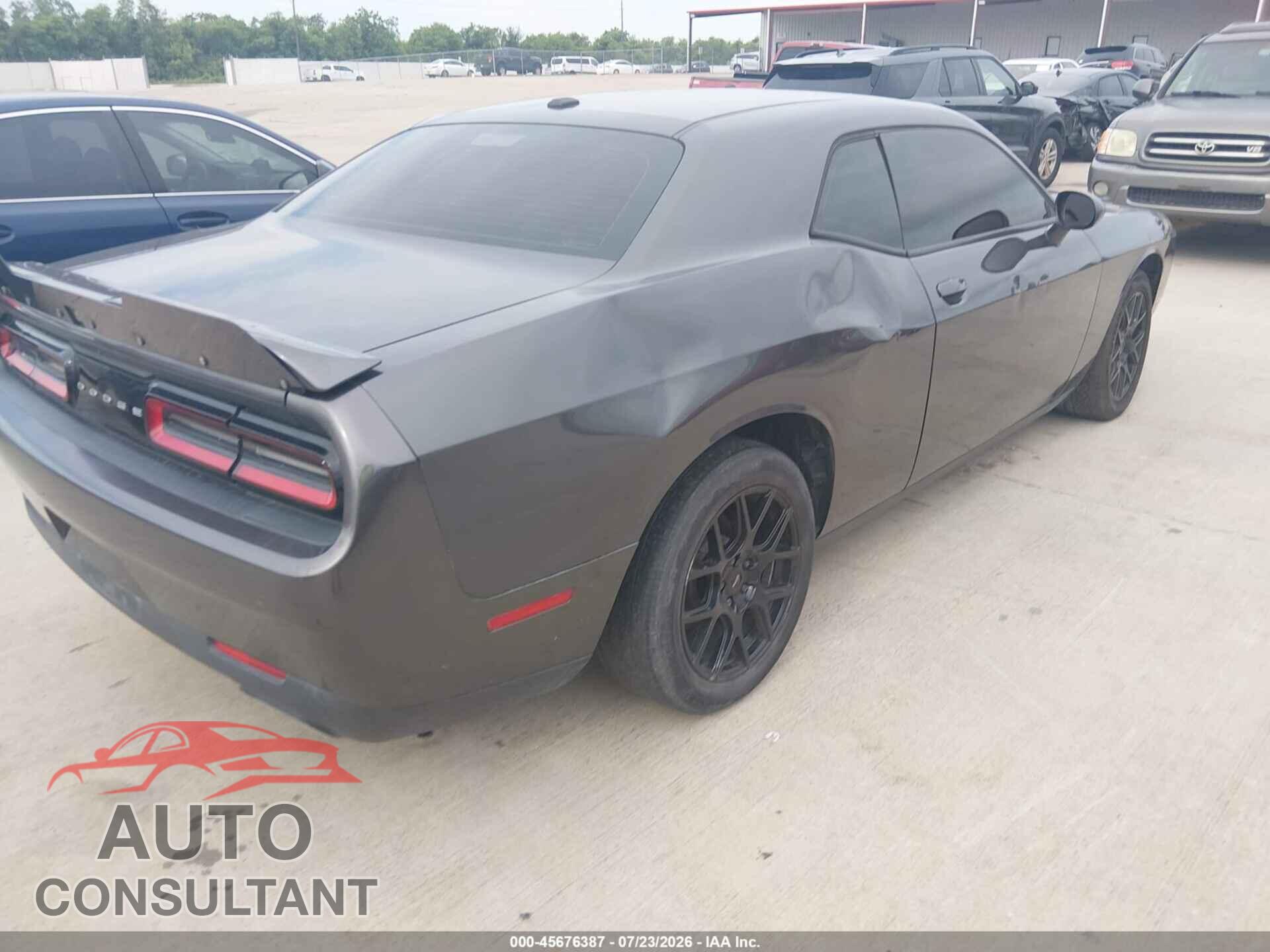 DODGE CHALLENGER 2019 - 2C3CDZAG0KH583562