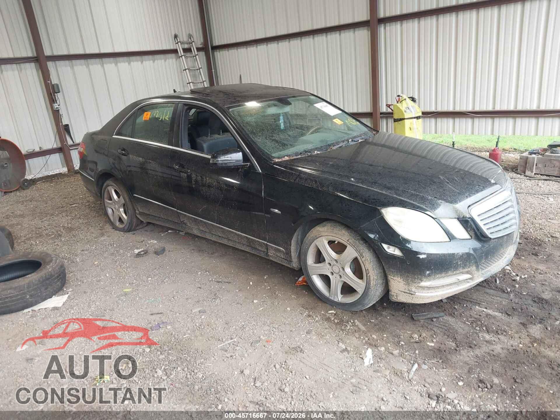 MERCEDES-BENZ E 350 2012 - WDDHF5KB3CA646411