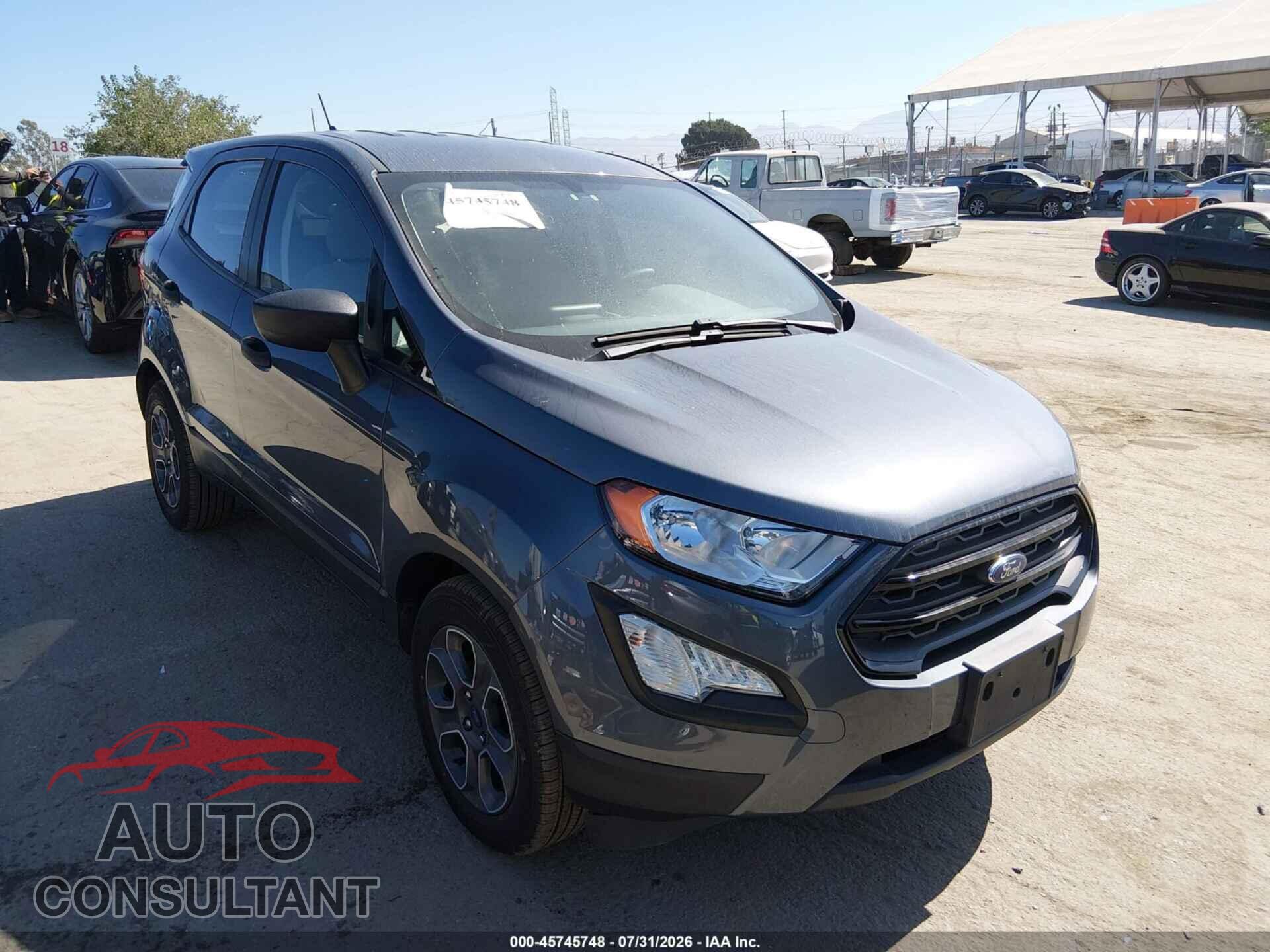 FORD ECOSPORT 2021 - MAJ3S2FE4MC452615