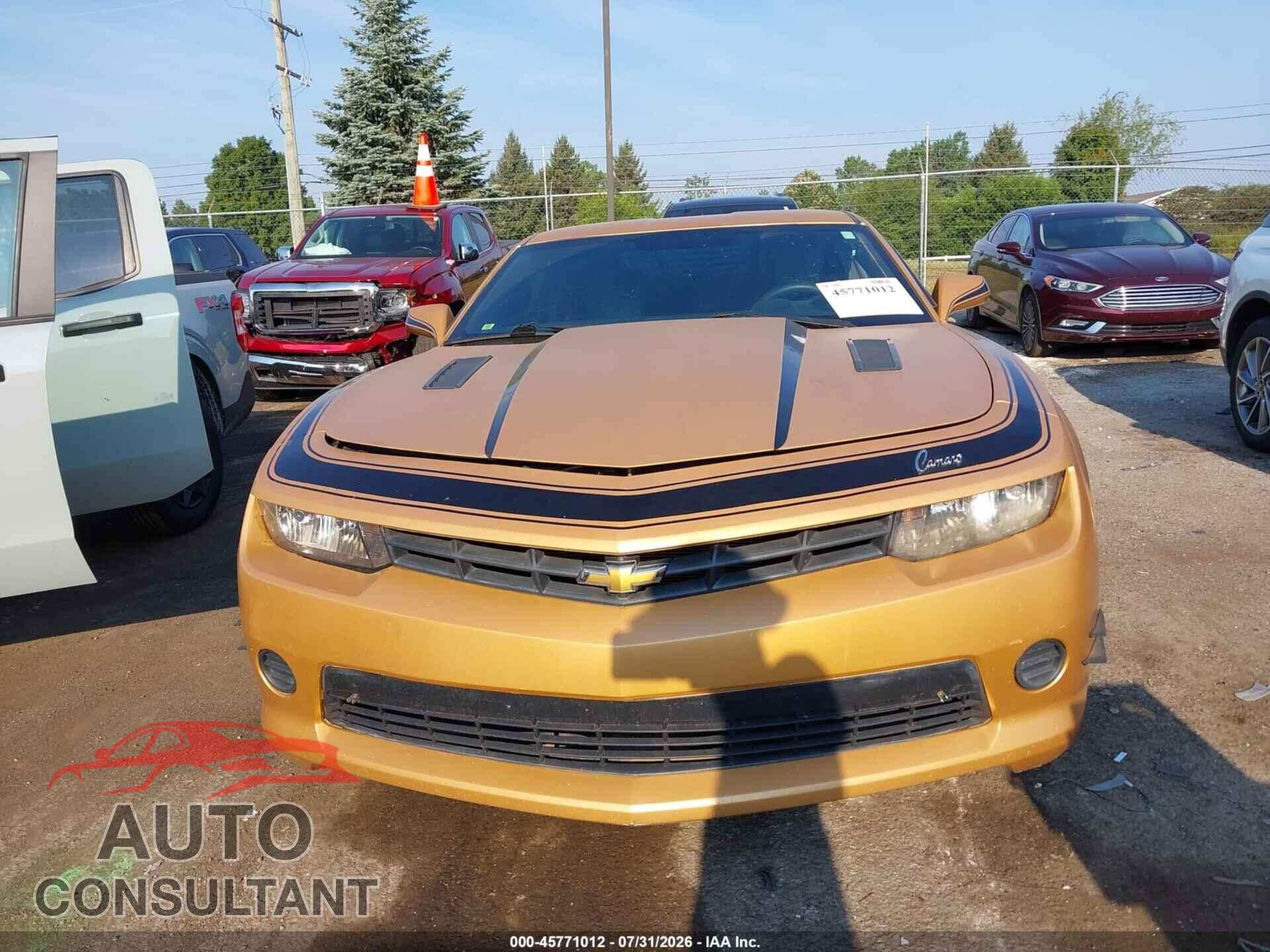 CHEVROLET CAMARO 2014 - 2G1FA1E37E9273393