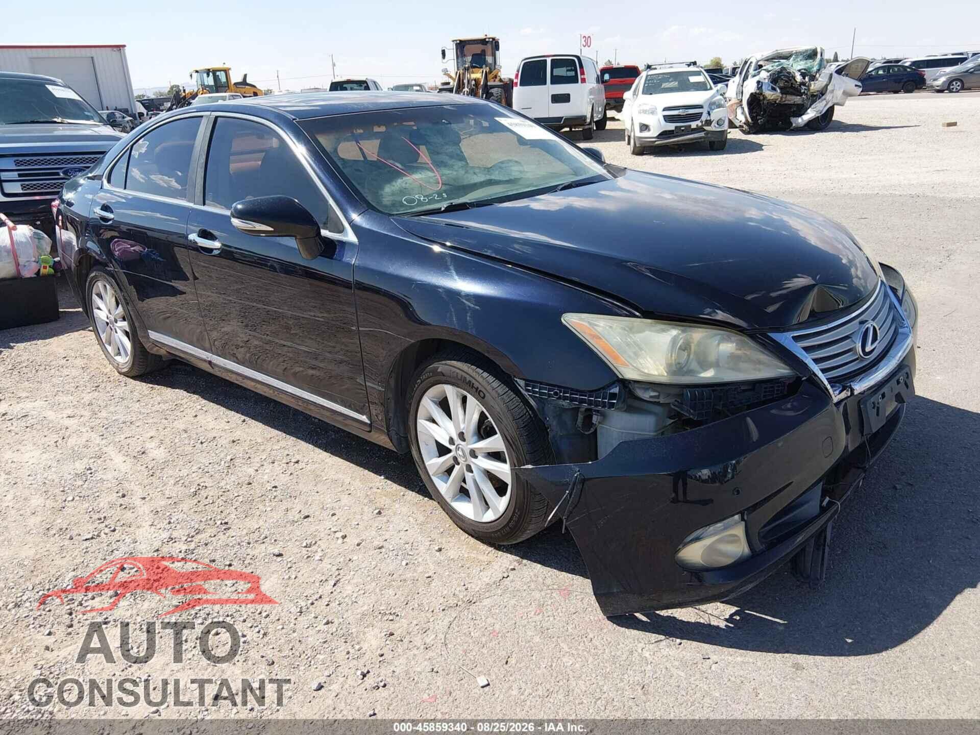 LEXUS ES 350 2010 - JTHBK1EG3A2372225