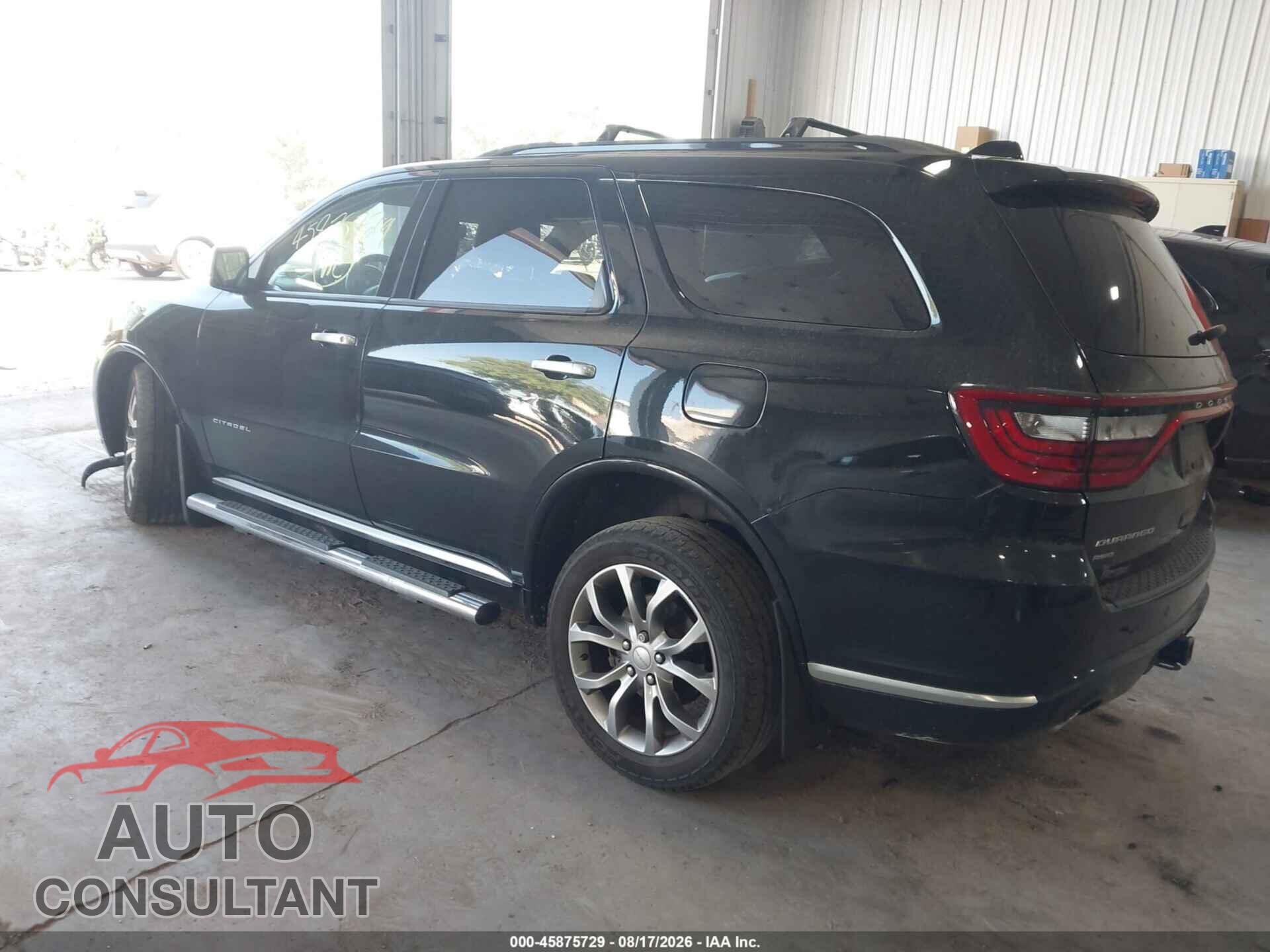 DODGE DURANGO 2017 - 1C4SDJET9HC881054