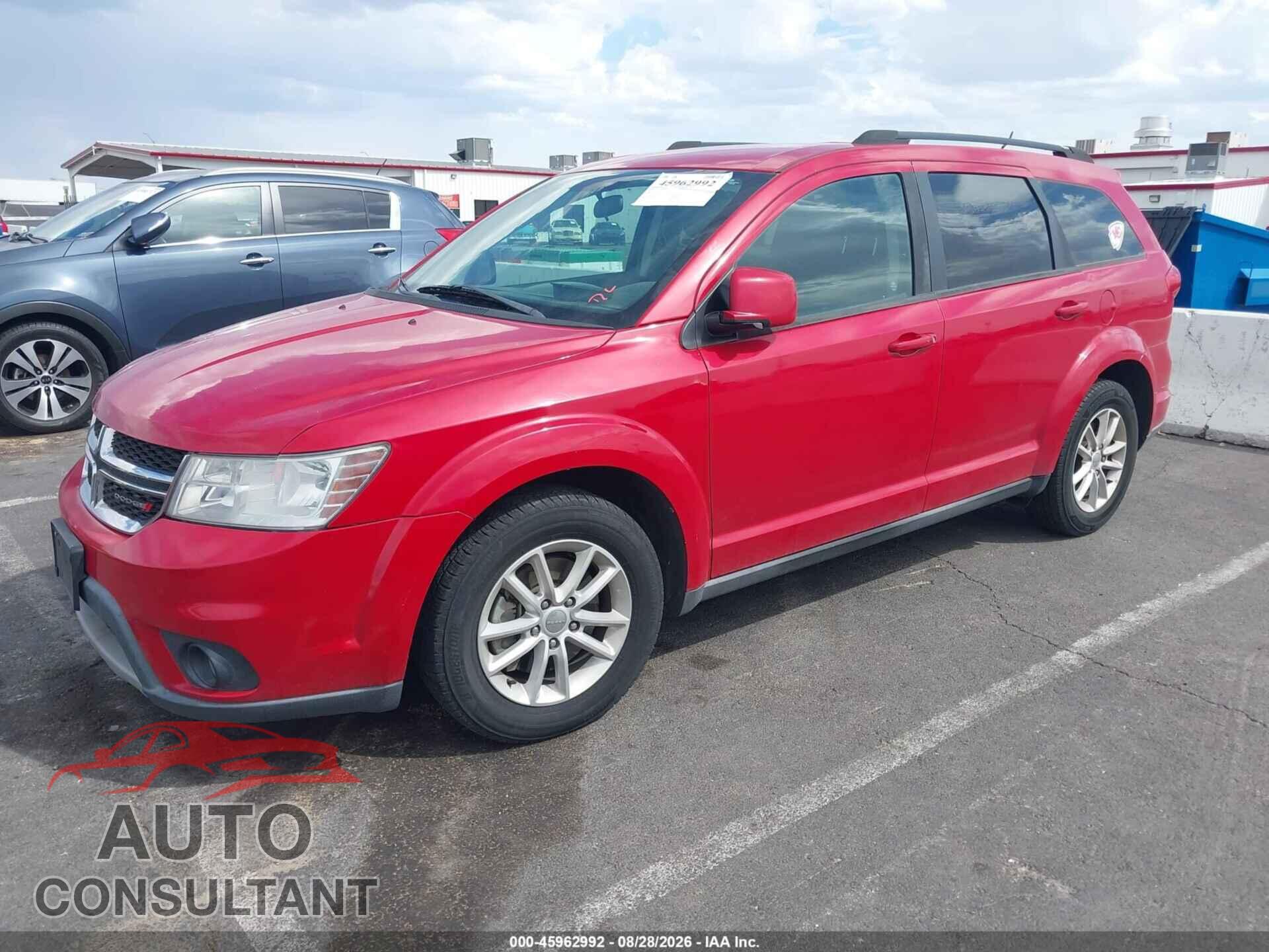 DODGE JOURNEY 2014 - 3C4PDCBB3ET180331