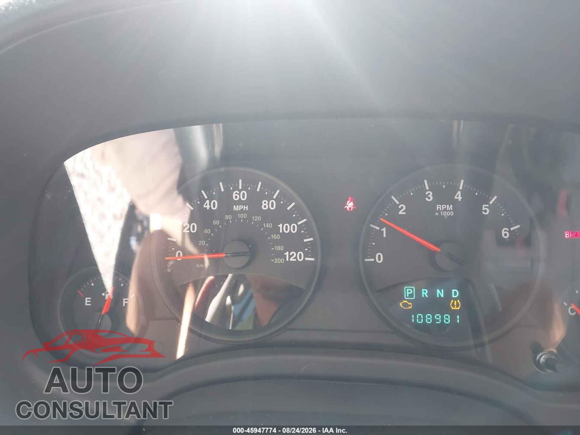 JEEP COMPASS 2012 - 1C4NJDBB0CD609076