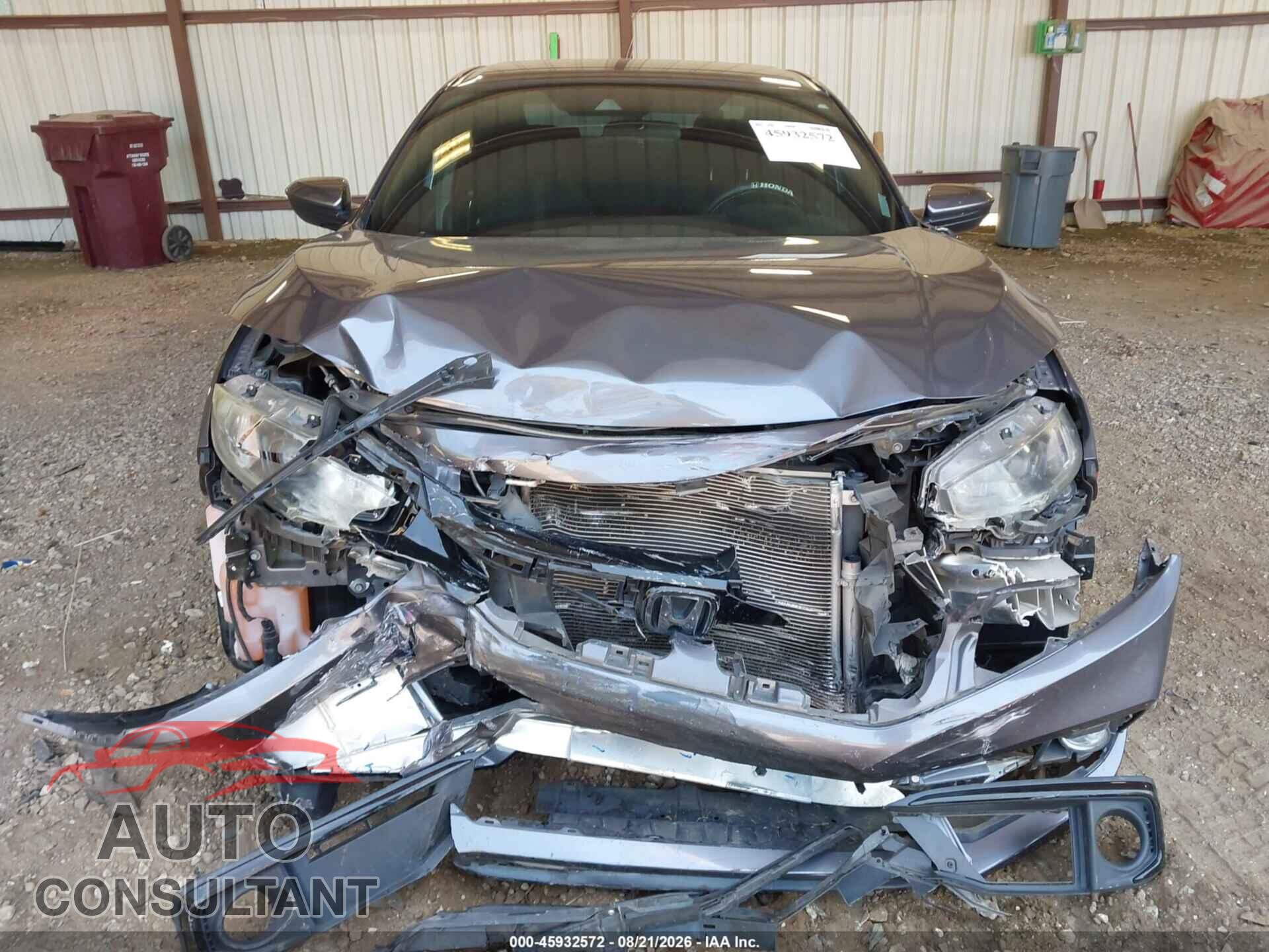 HONDA CIVIC 2019 - 2HGFC2F84KH591573