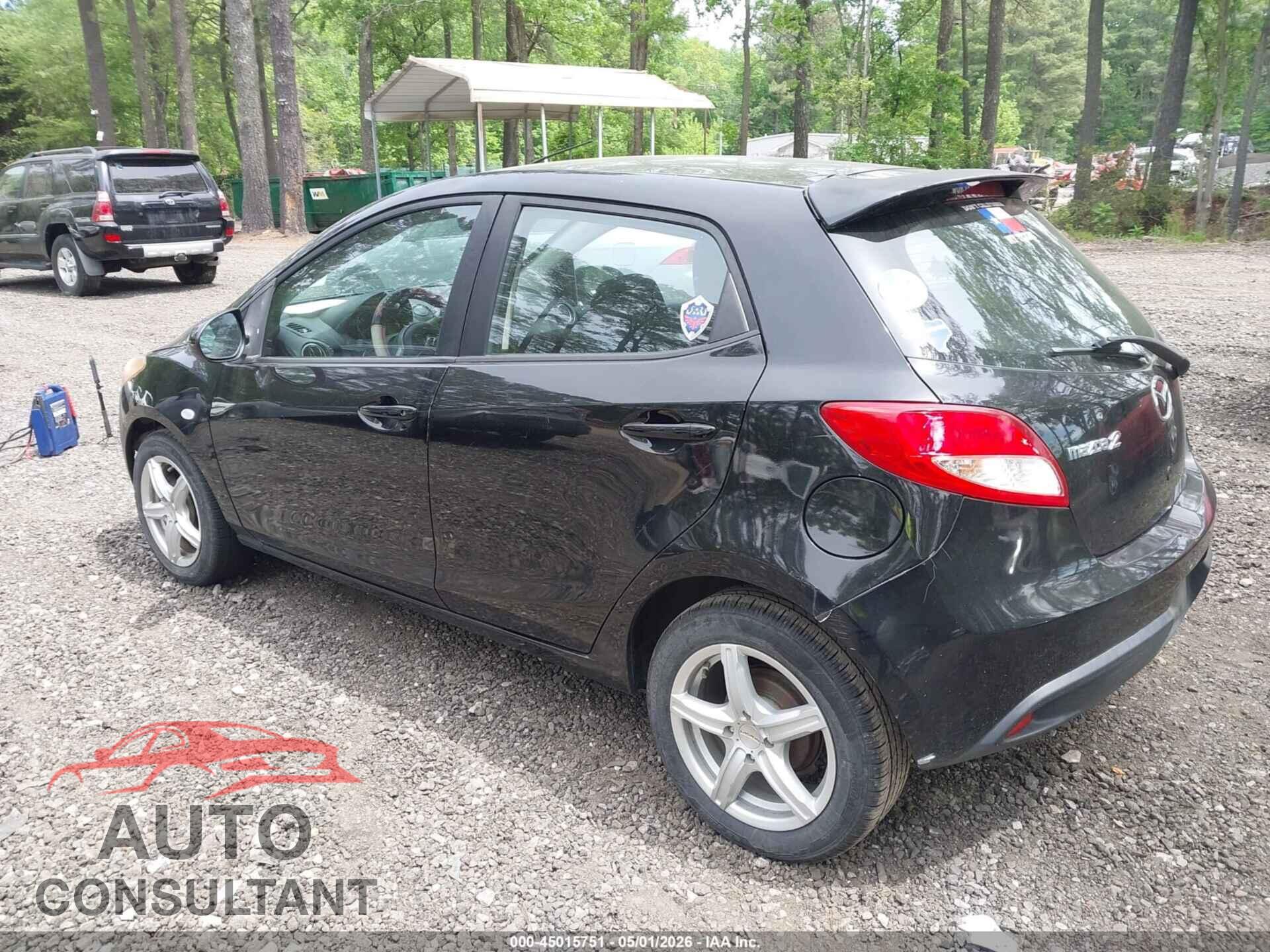 MAZDA MAZDA2 2012 - JM1DE1LY2C0140792