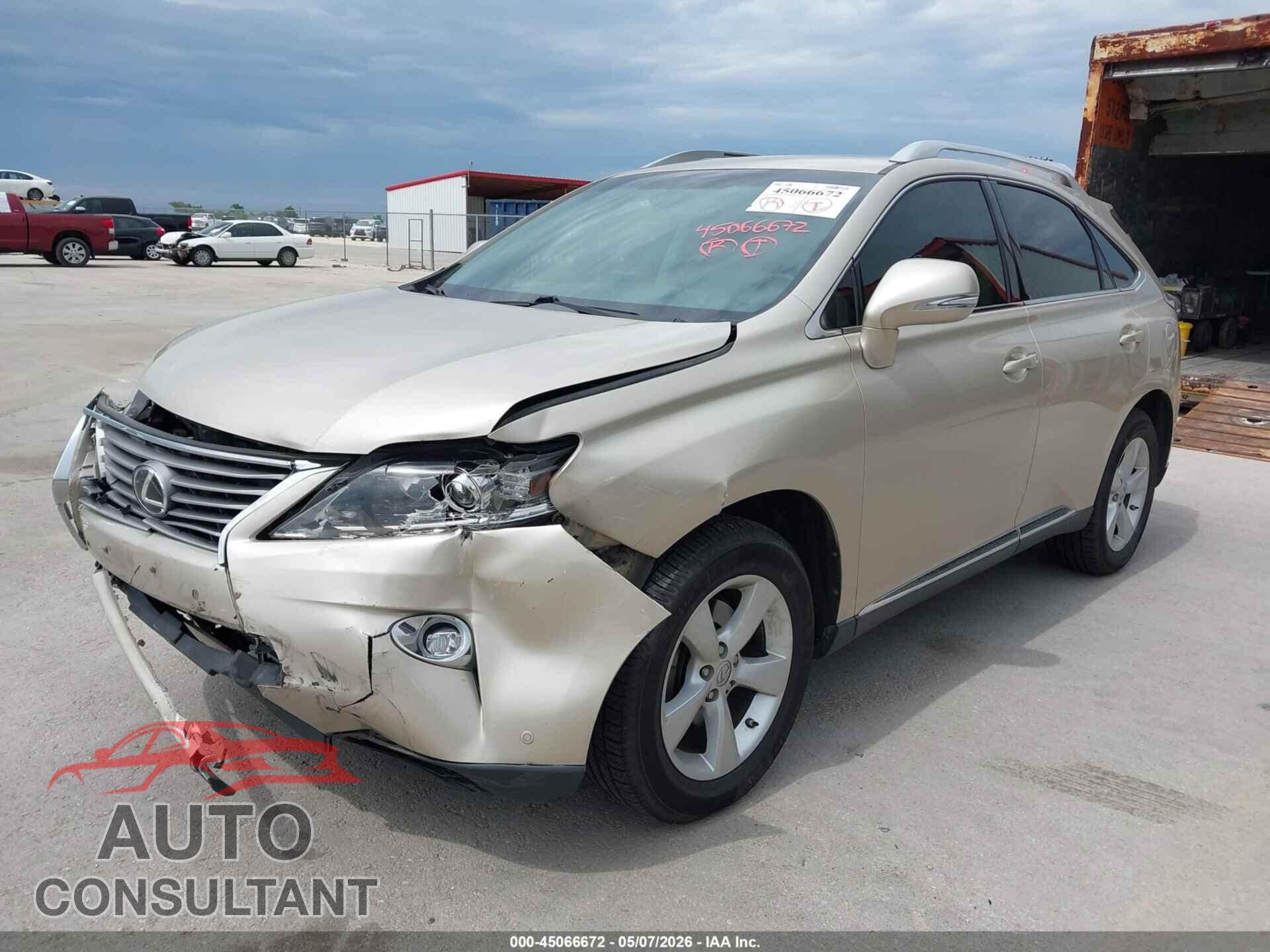 LEXUS RX 350 2015 - 2T2BK1BA5FC306054