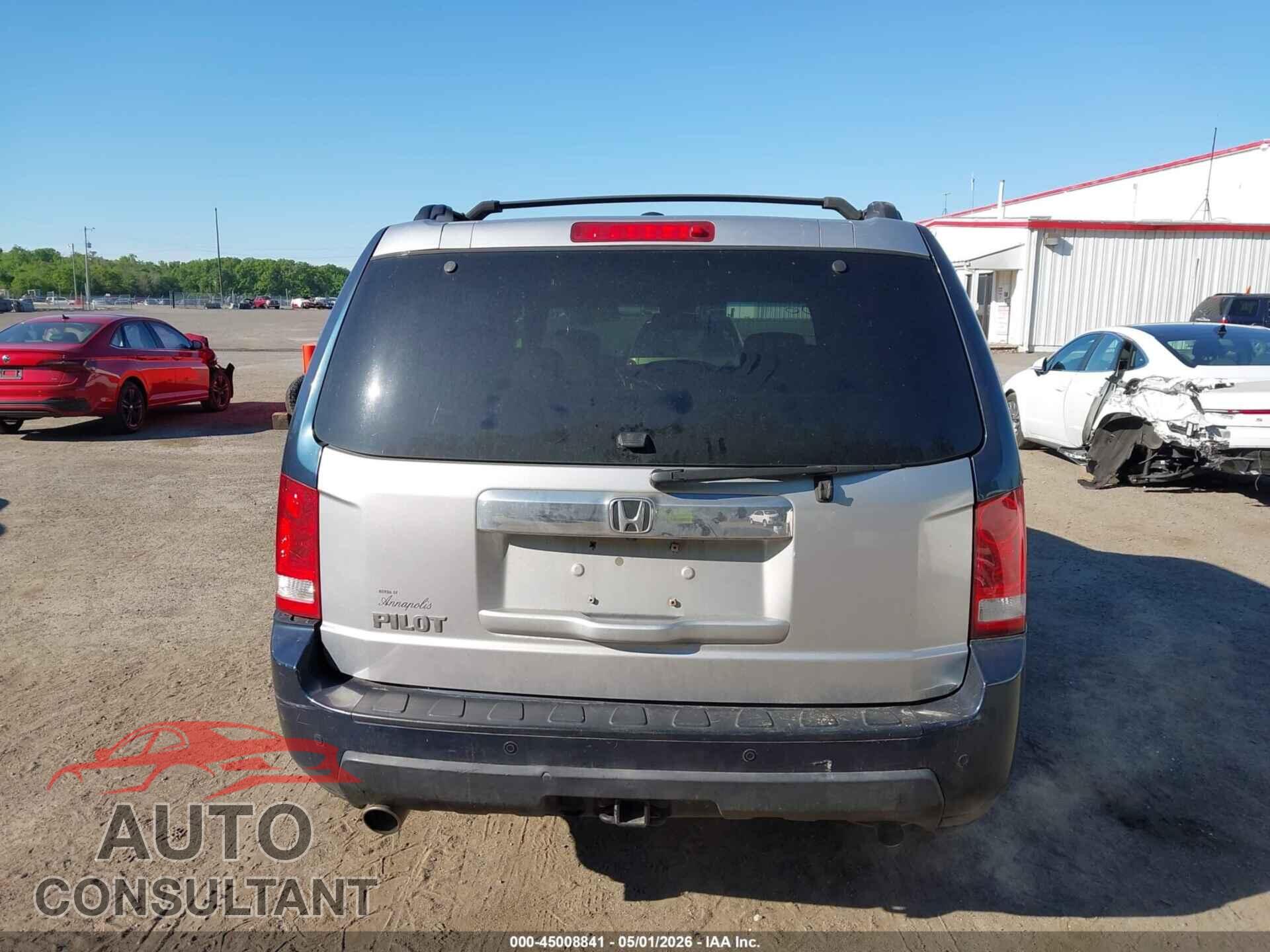 HONDA PILOT 2011 - 5FNYF4H9XBB016786