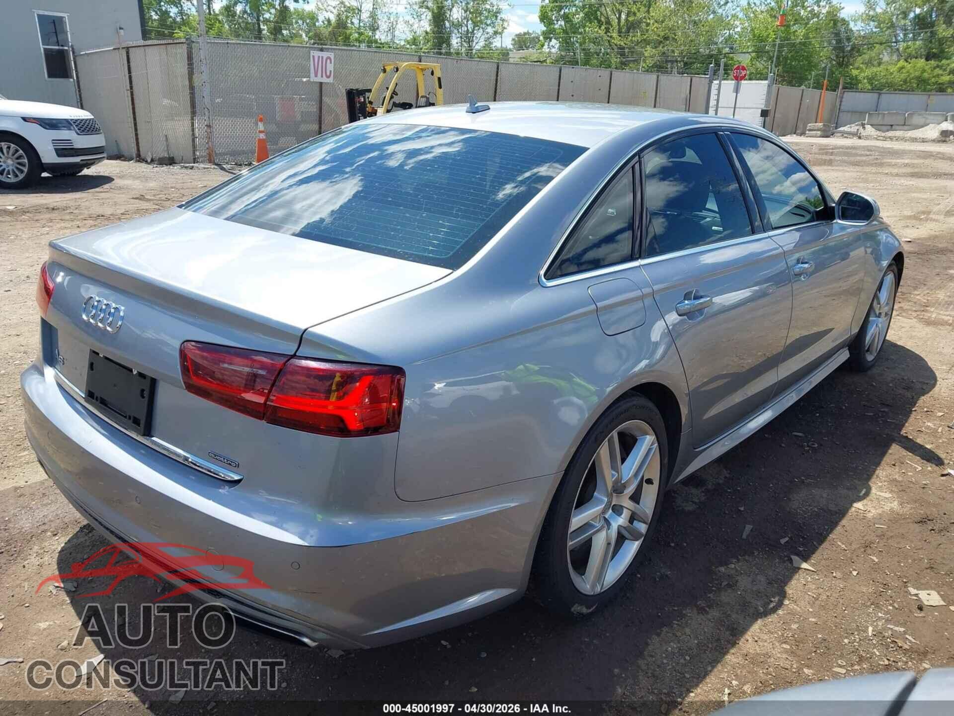 AUDI A6 2016 - WAUGFAFC9GN083121