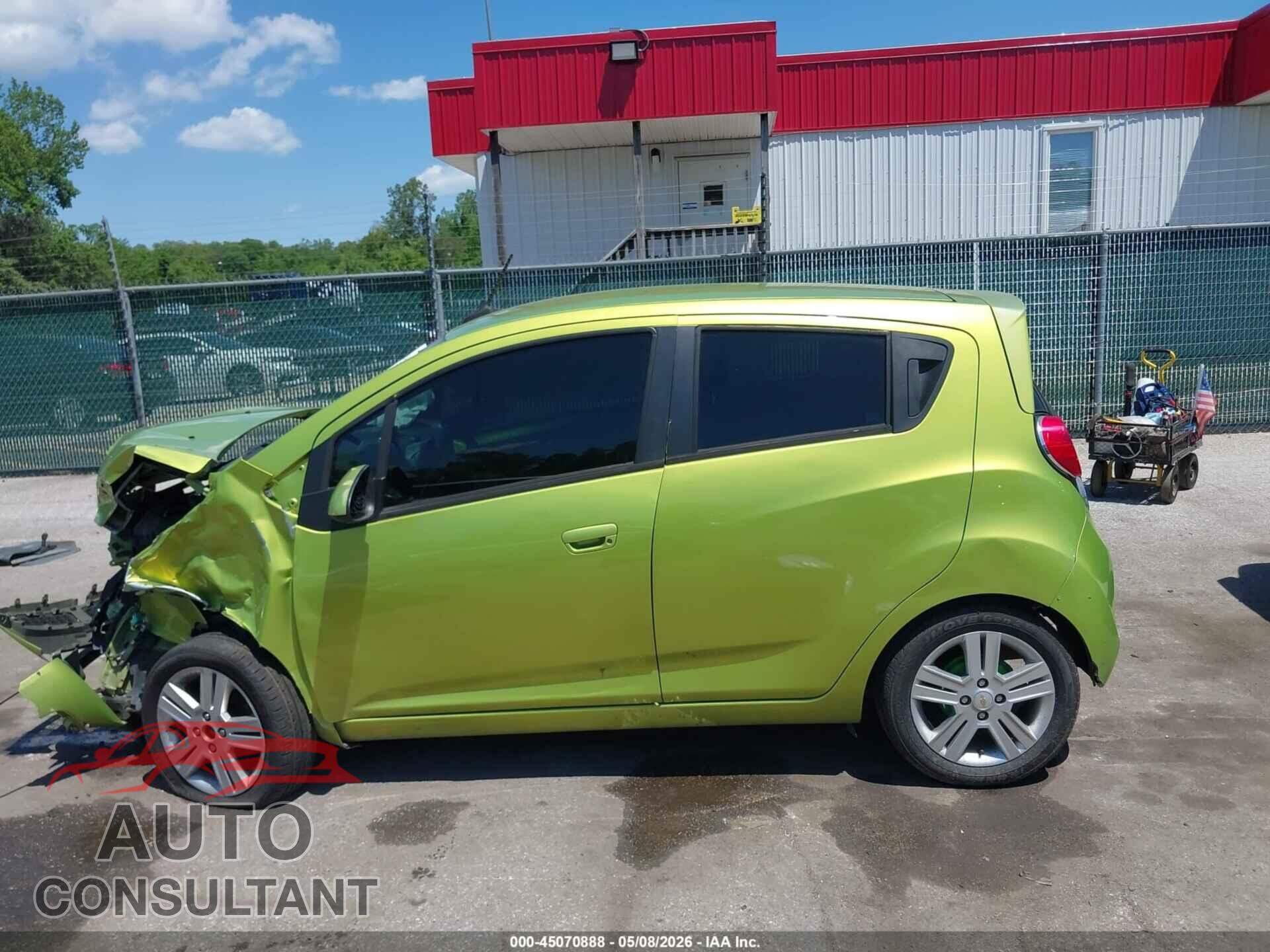 CHEVROLET SPARK 2013 - KL8CB6S92DC502091