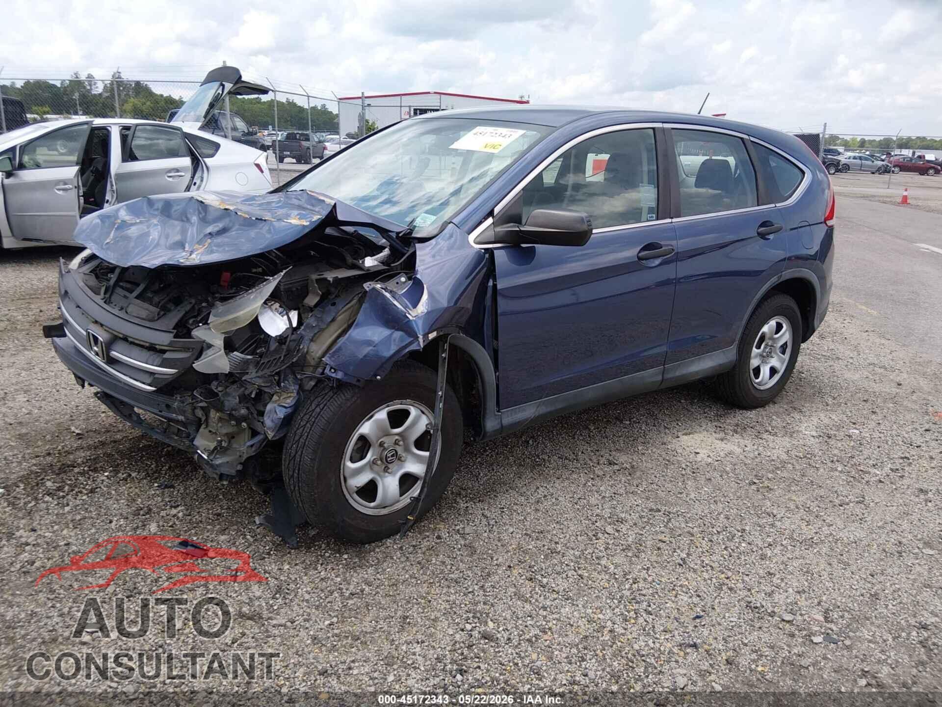HONDA CR-V 2013 - 2HKRM4H37DH601433