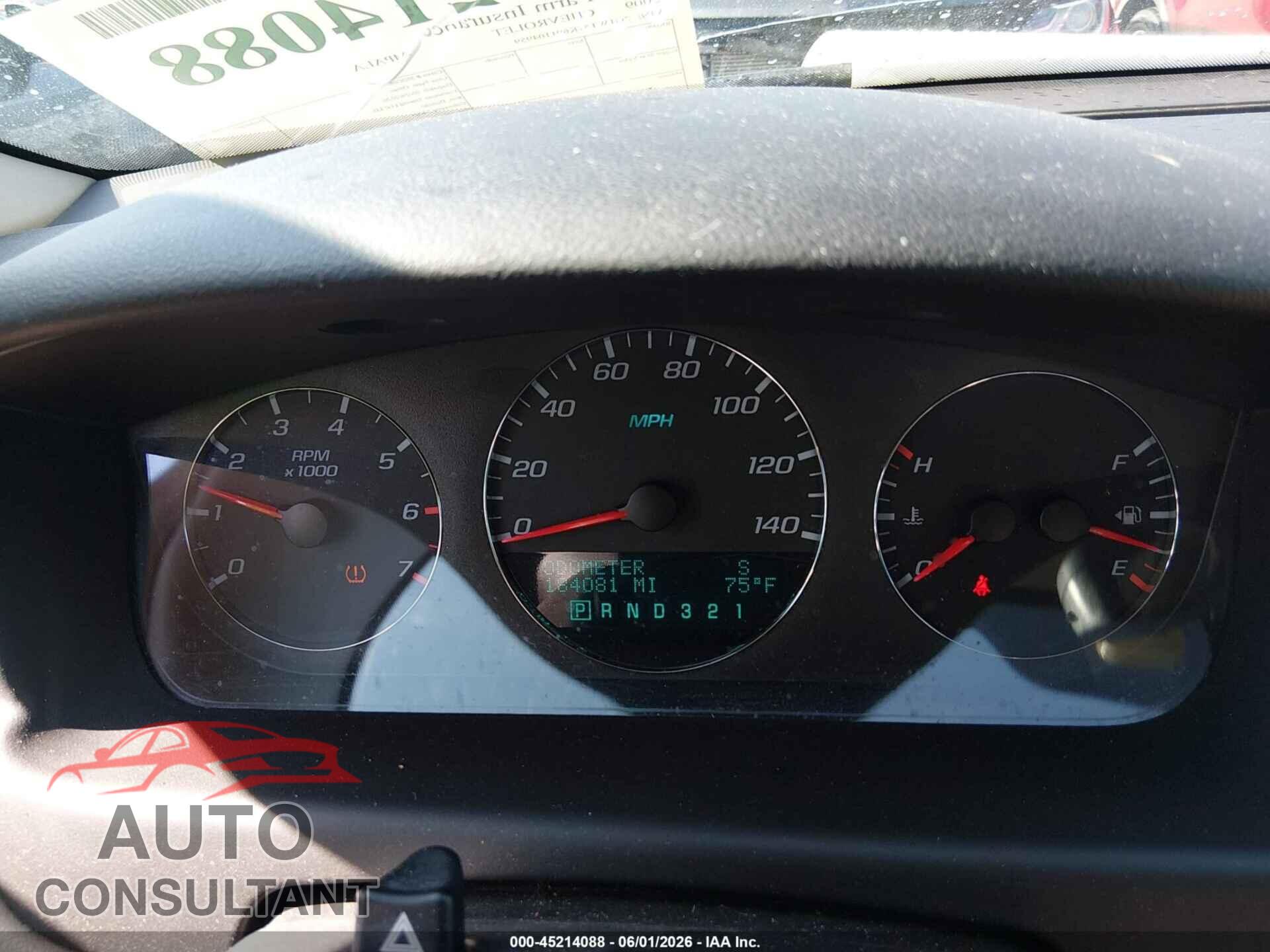 CHEVROLET IMPALA 2009 - 2G1WT57K691104959