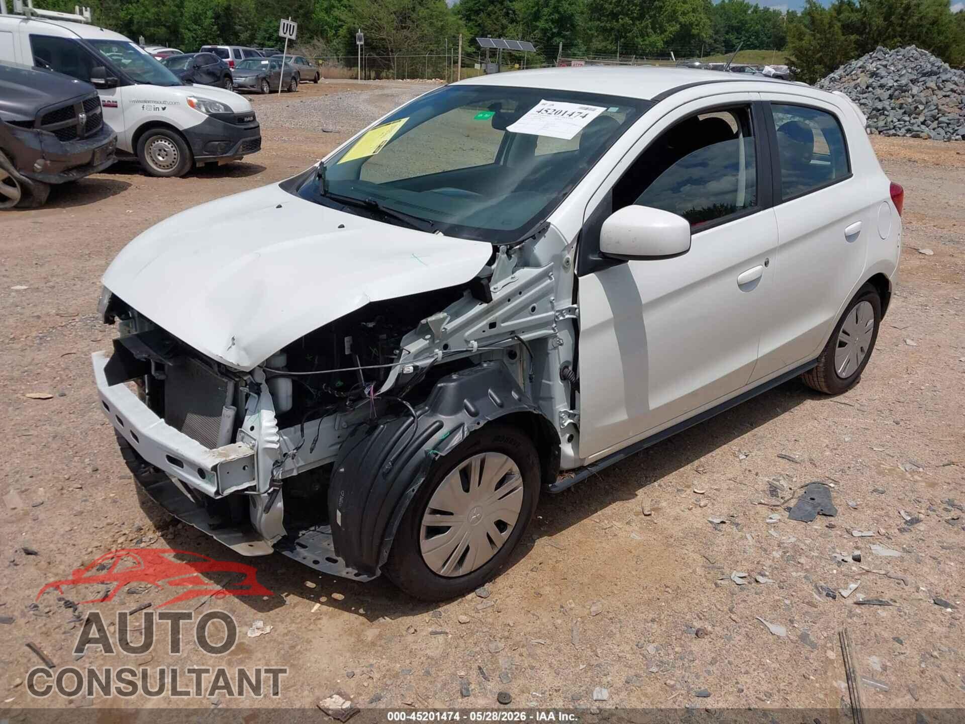 MITSUBISHI MIRAGE 2019 - ML32A3HJ6KH012956