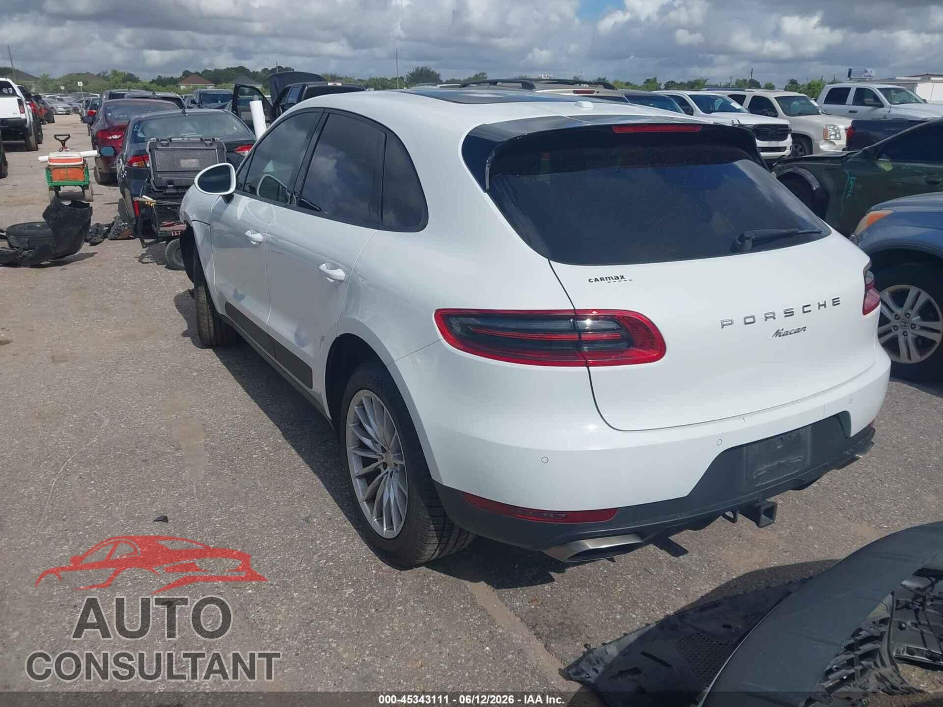 PORSCHE MACAN 2017 - WP1AA2A58HLB00573