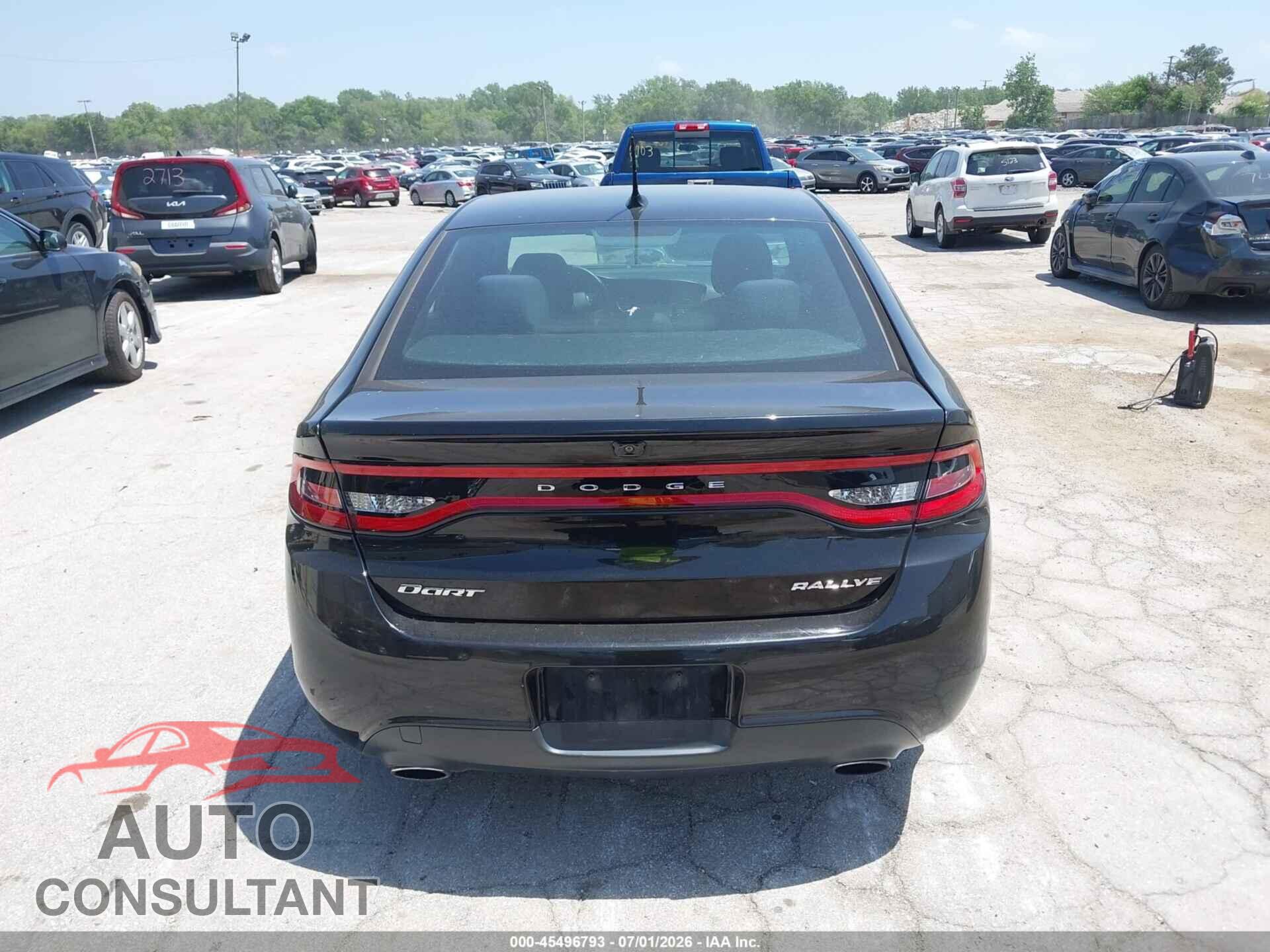 DODGE DART 2015 - 1C3CDFBB9FD414760