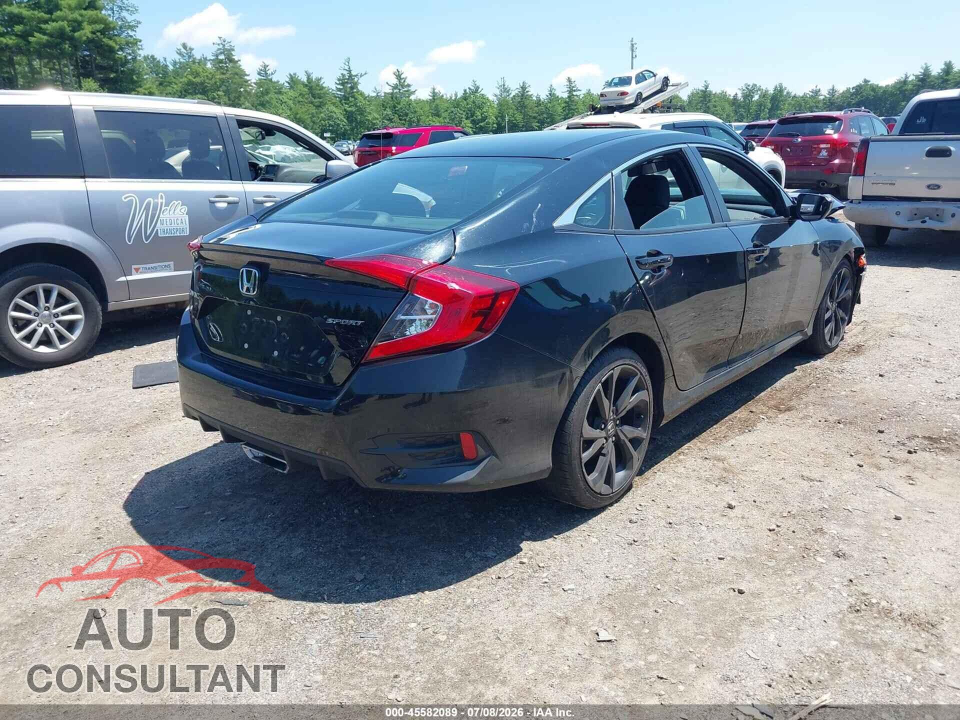 HONDA CIVIC 2020 - 19XFC2F8XLE215830