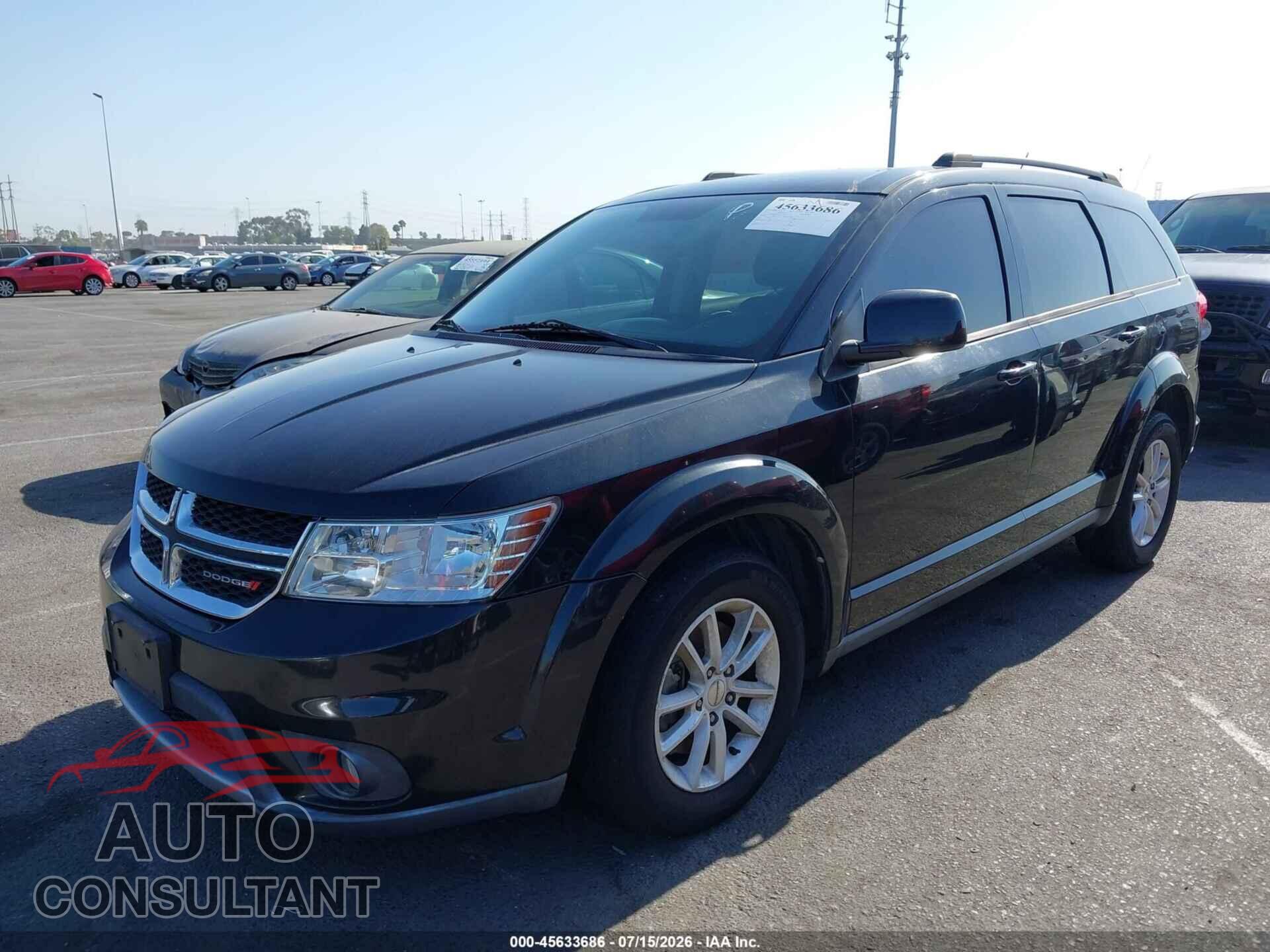 DODGE JOURNEY 2013 - 3C4PDDBG1DT593283