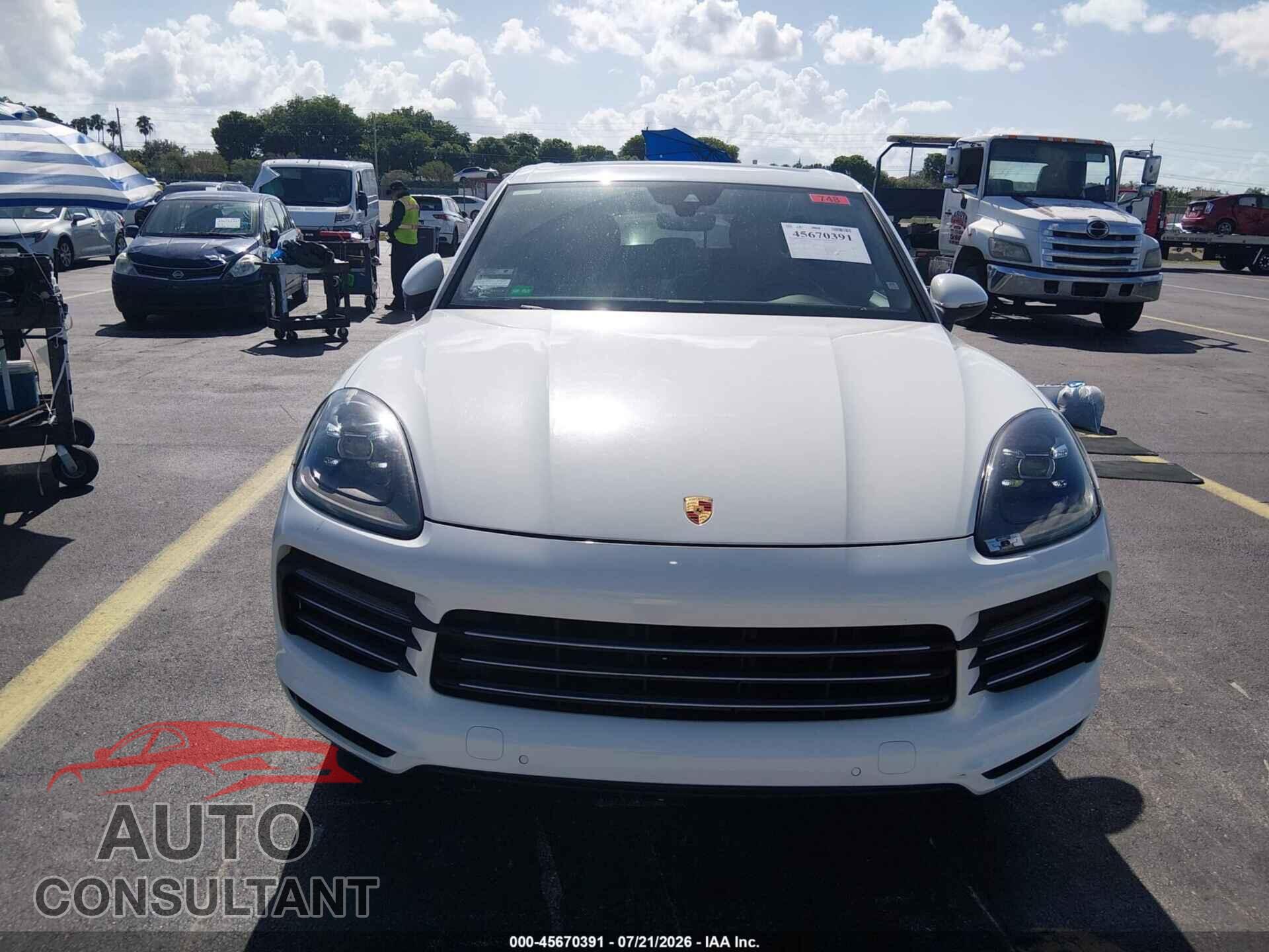 PORSCHE CAYENNE 2019 - WP1AA2AY2KDA05213