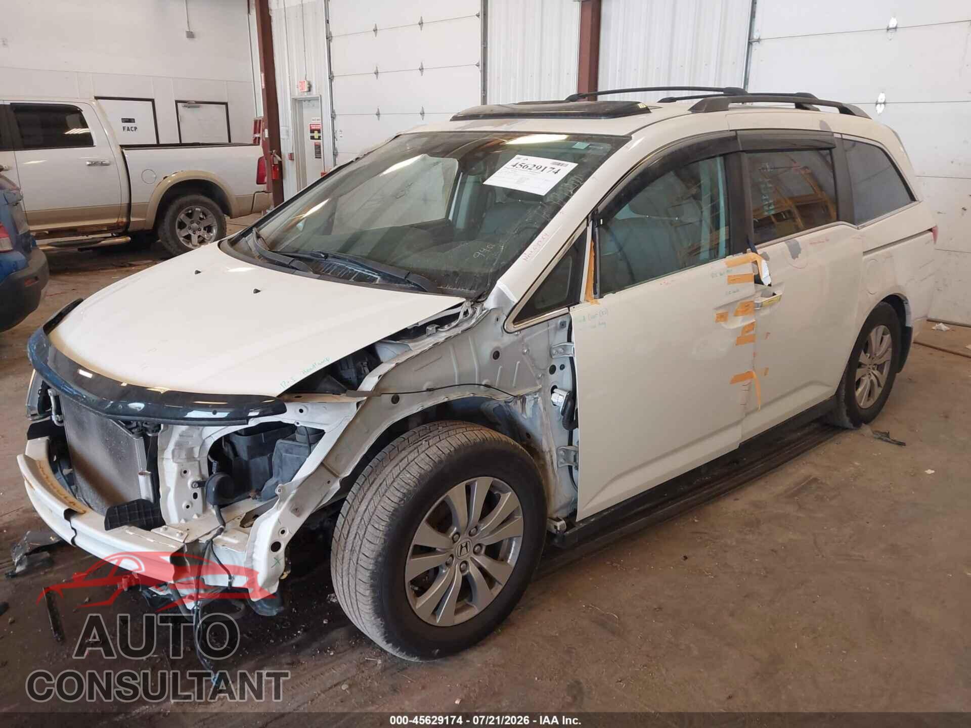 HONDA ODYSSEY 2014 - 5FNRL5H61EB128986