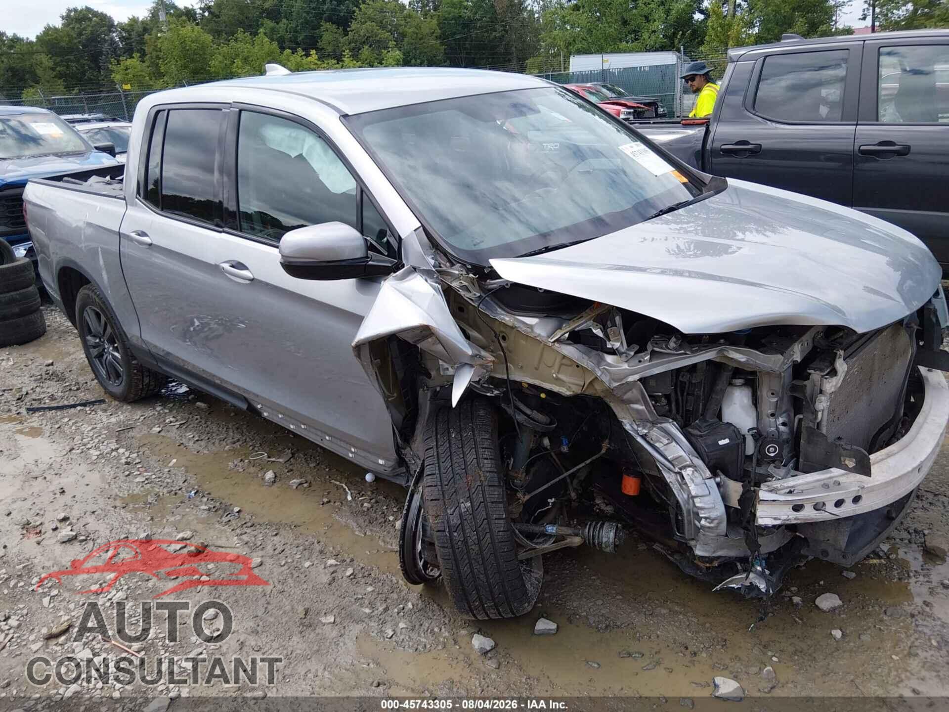 HONDA RIDGELINE 2019 - 5FPYK3F19KB043276