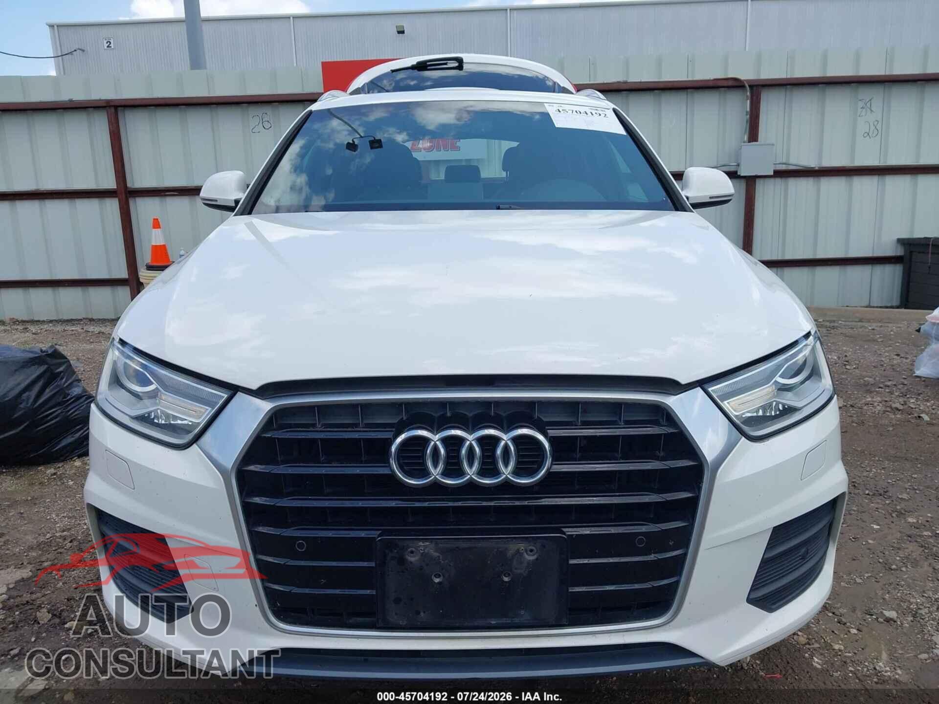 AUDI Q3 2016 - WA1BFCFS0GR013901