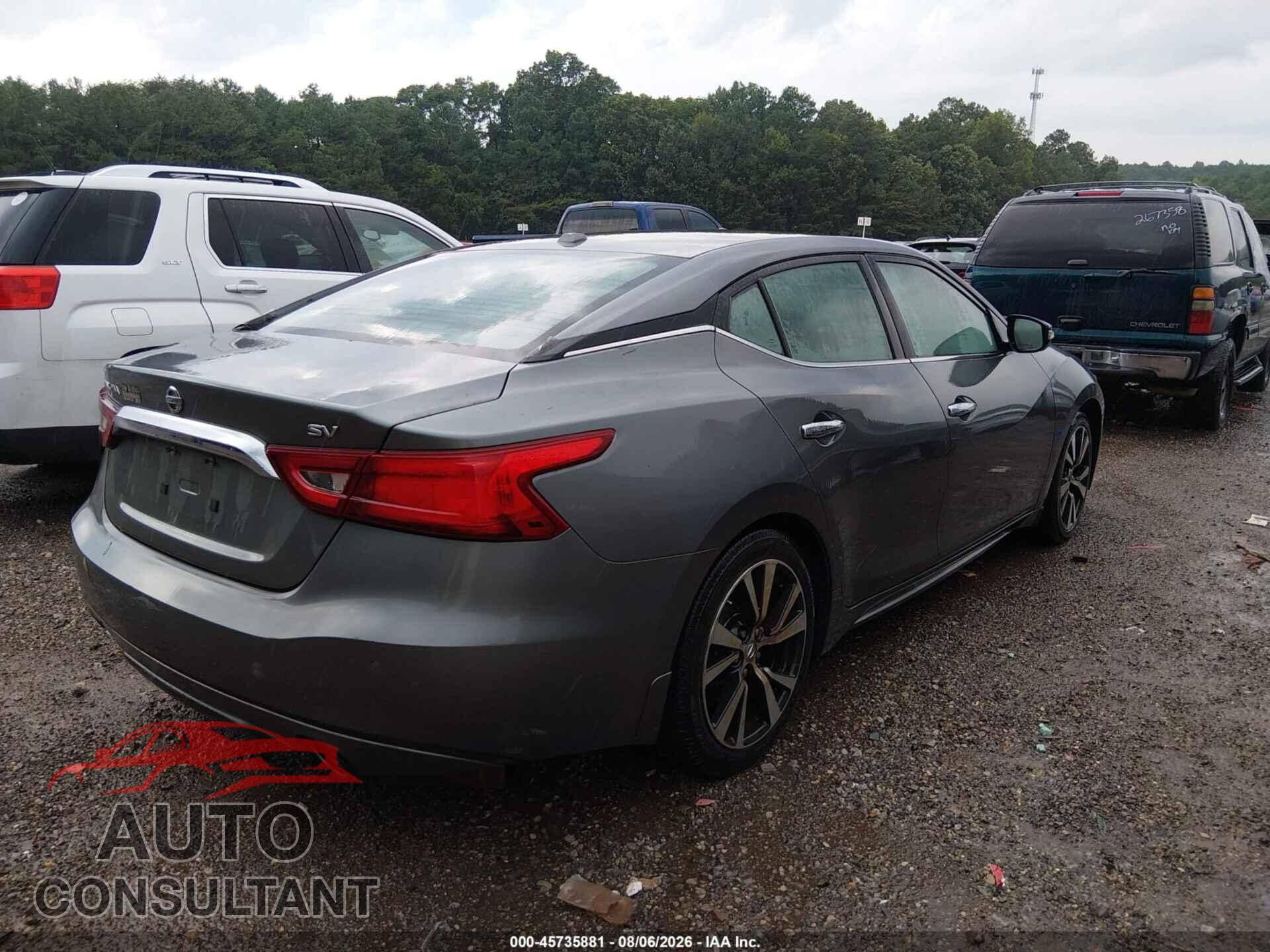 NISSAN MAXIMA 2016 - 1N4AA6AP5GC422800