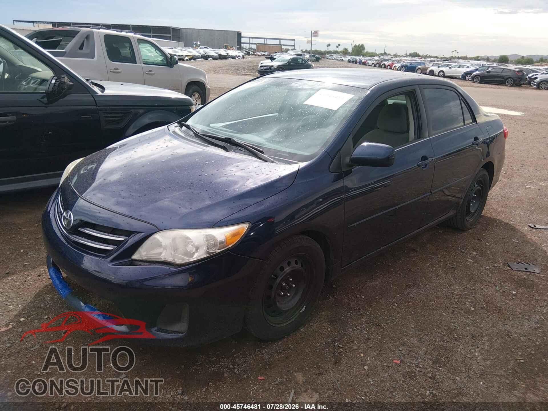TOYOTA COROLLA 2013 - 5YFBU4EE6DP087326
