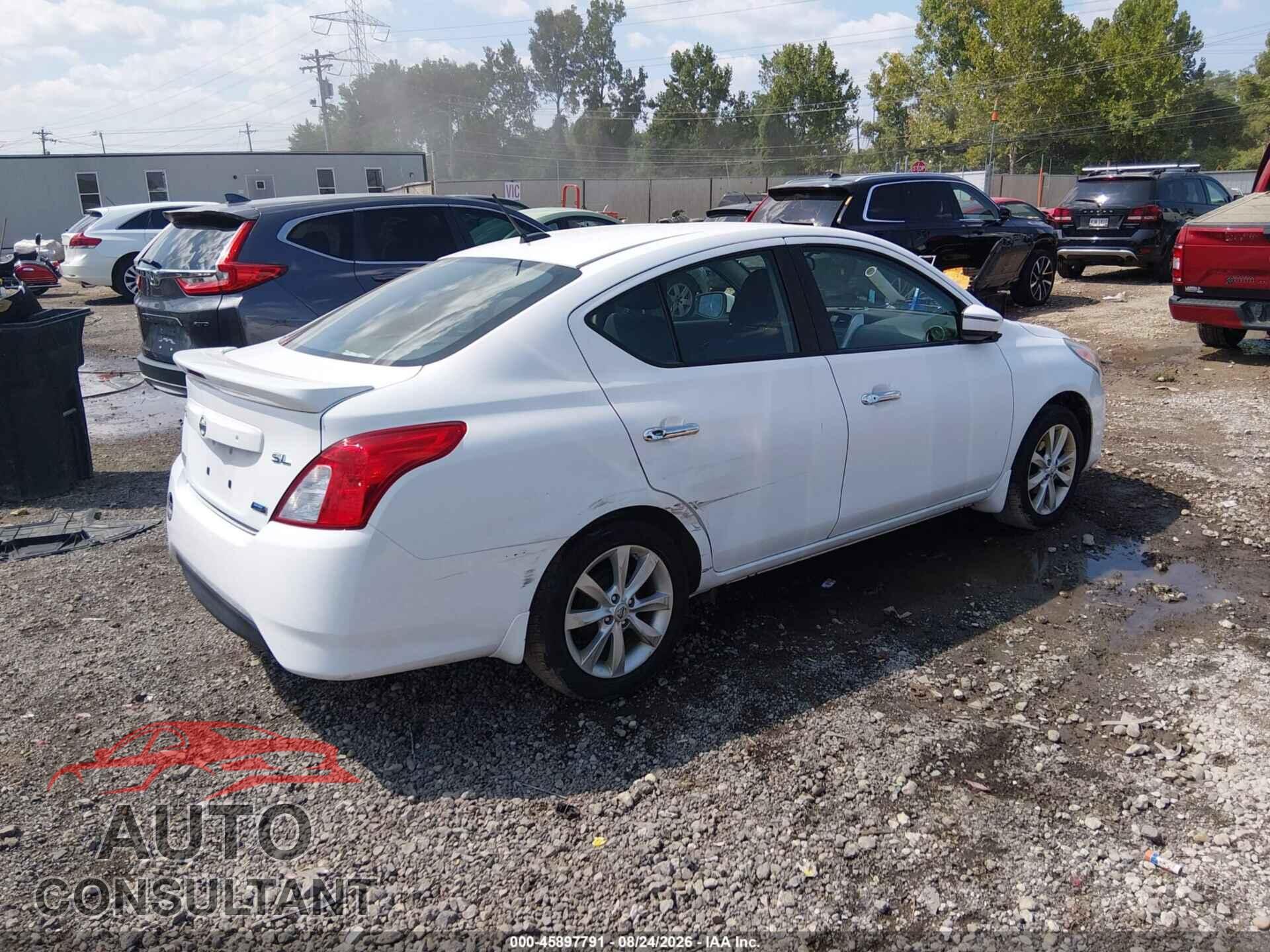 NISSAN VERSA 2016 - 3N1CN7AP2GL855303