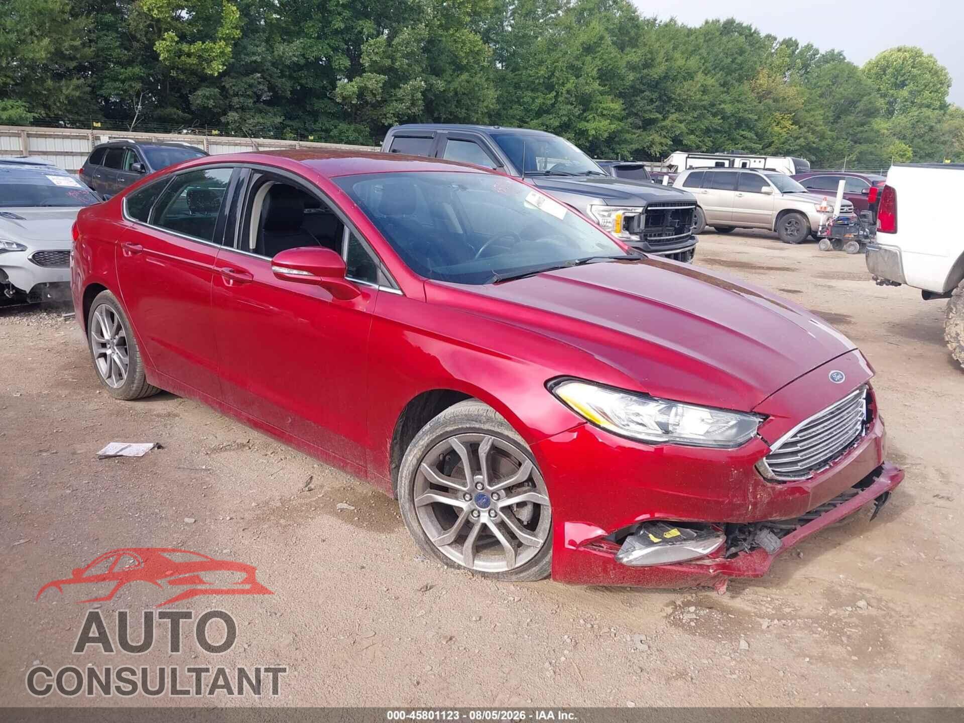 FORD FUSION 2017 - 3FA6P0HD7HR250768