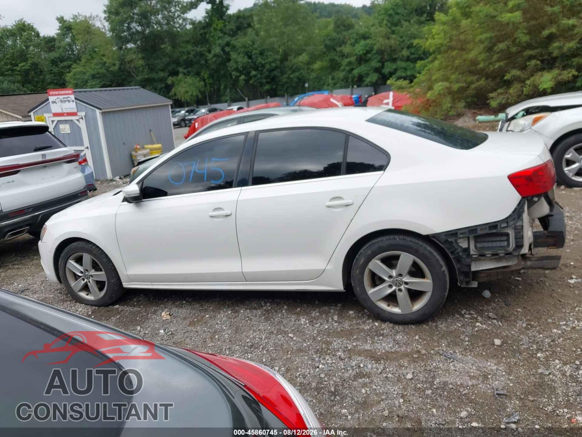 VOLKSWAGEN JETTA 2012 - 3VWLL7AJ8CM419636