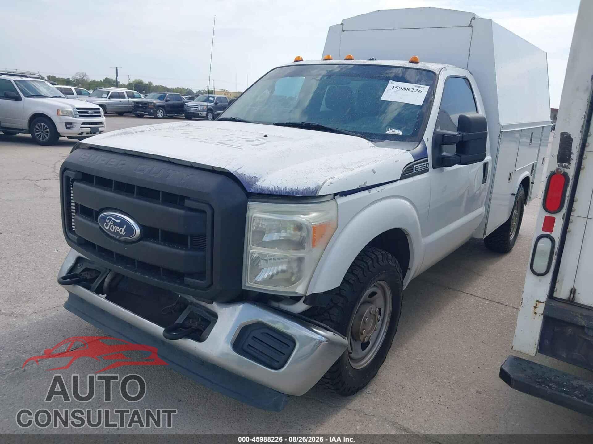 FORD F-350 CHASSIS 2012 - 1FDRF3E69CEA26412