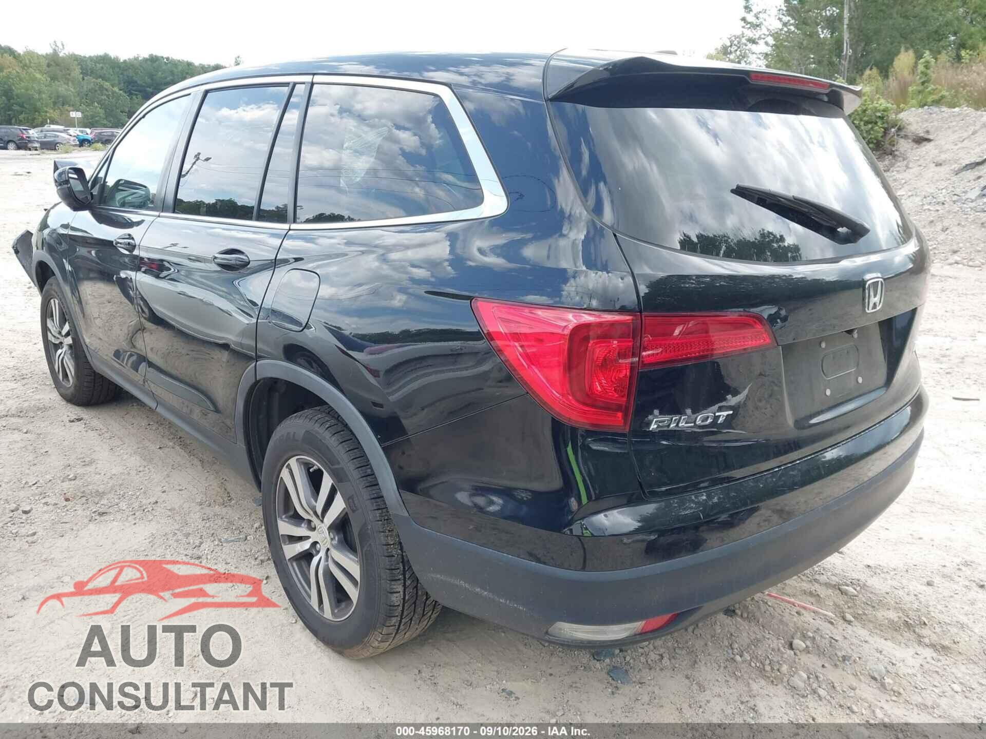 HONDA PILOT 2017 - 5FNYF6H87HB014392